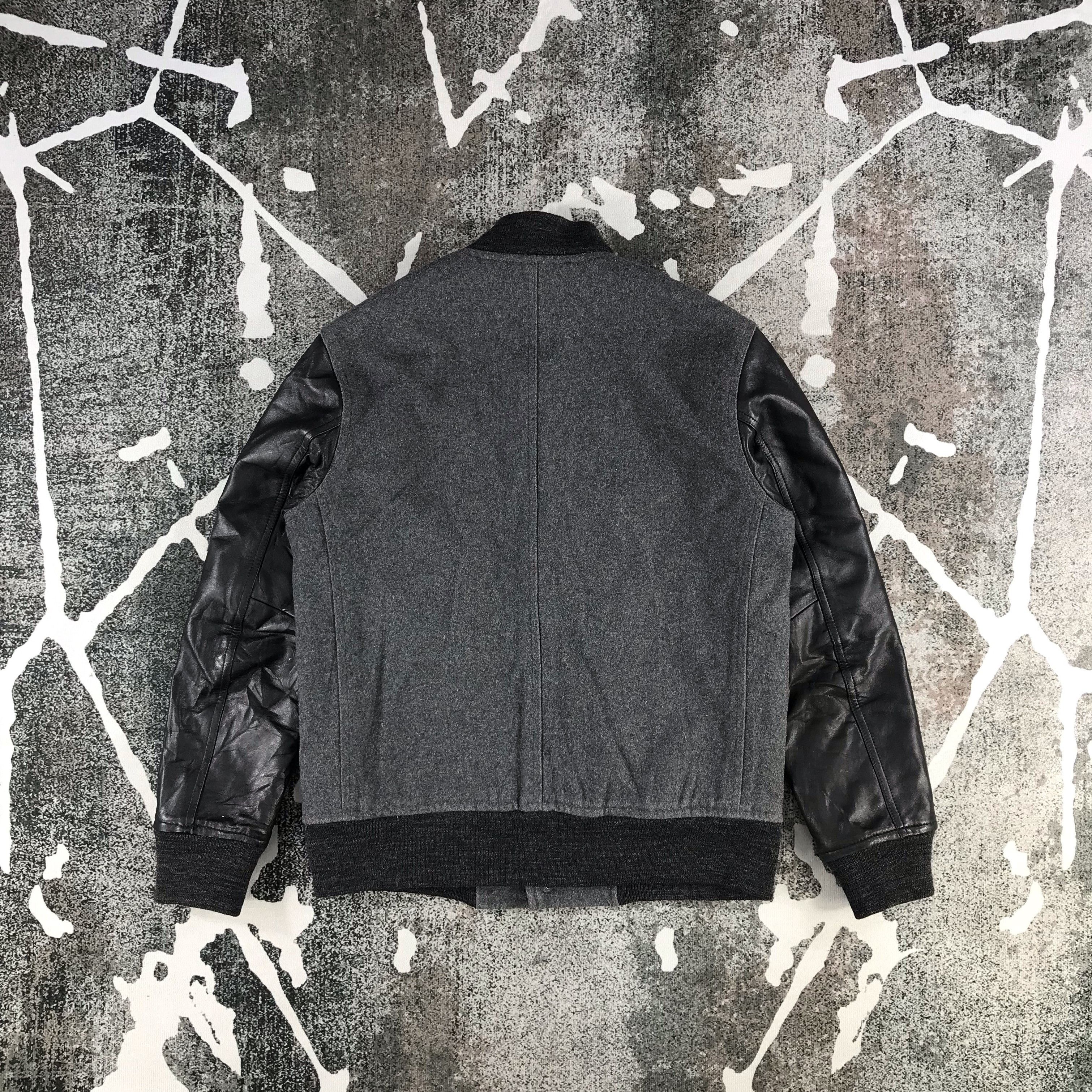 Edifice Japan Edifice Varsity Jacket Leather Sleeve JC6 Size US S / EU 44-46 / 1 - 3 Thumbnail
