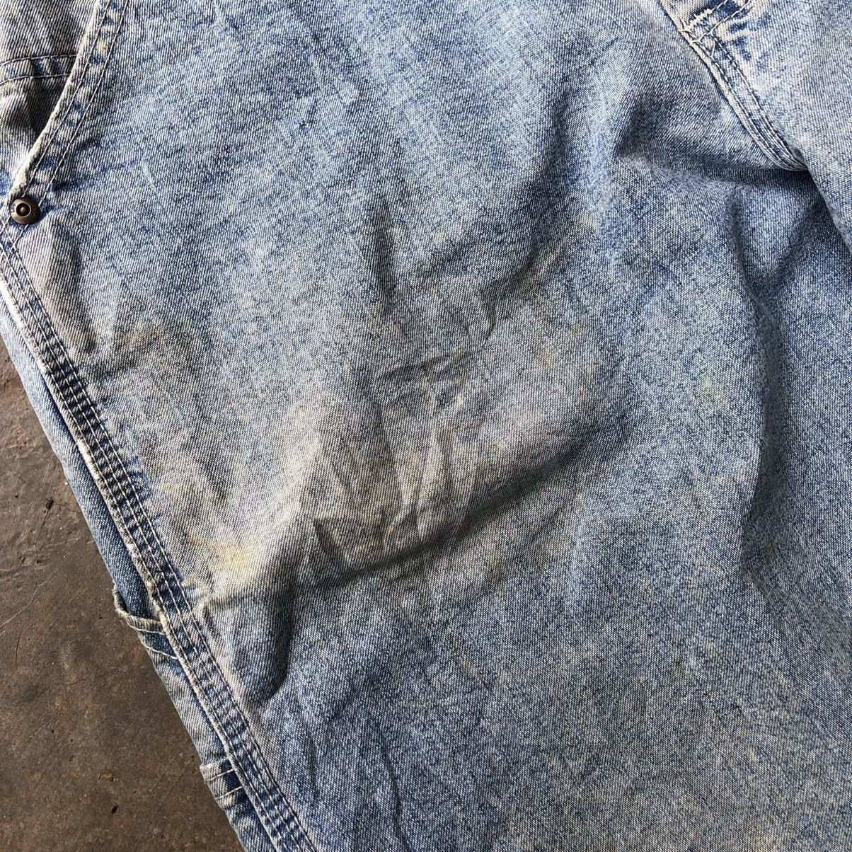 Lee 🔥Rare🔥Distress🔥Vintage Lee Carpenter Bushpants Worker Jeans Size US 36 / EU 52 - 10 Thumbnail