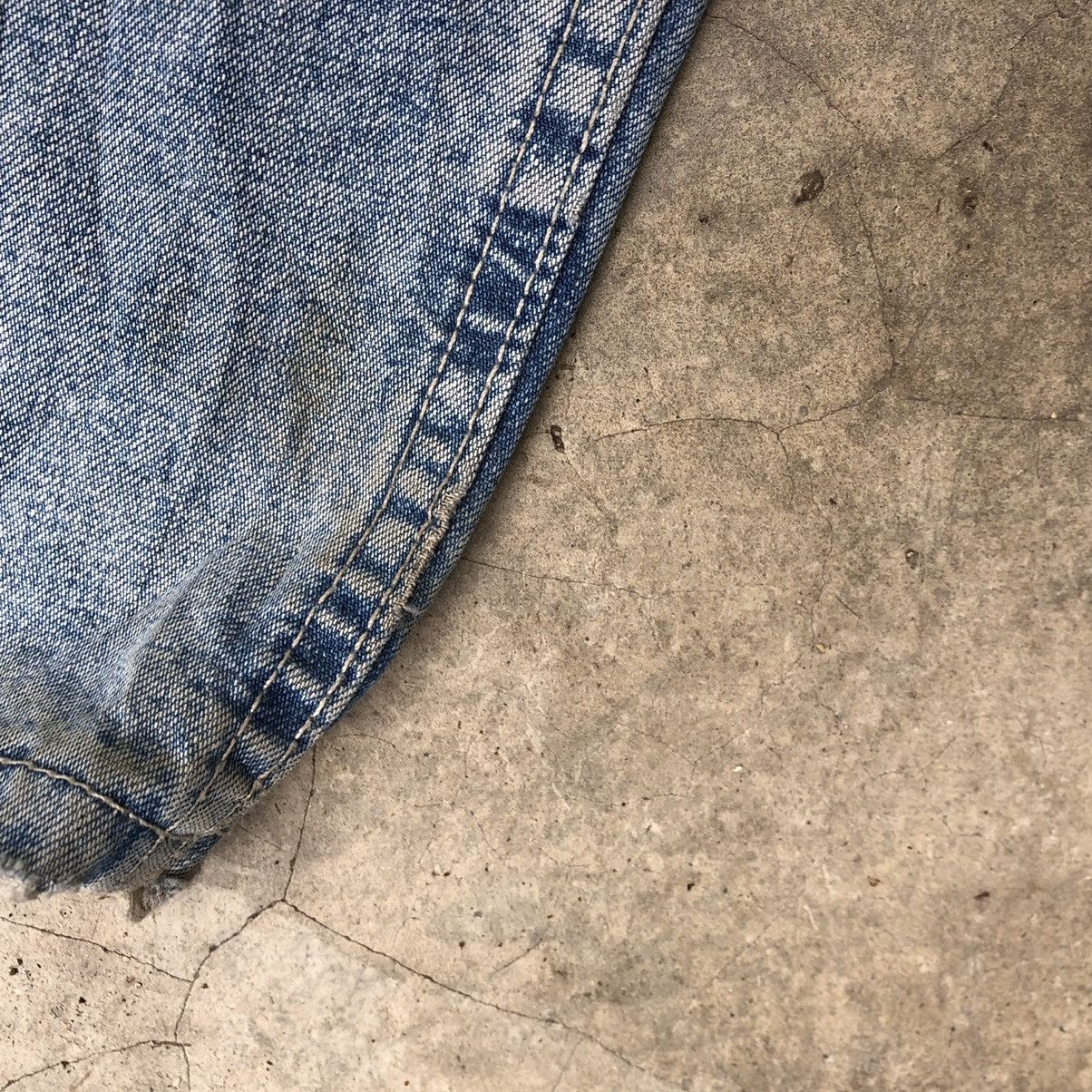 Lee 🔥Rare🔥Distress🔥Vintage Lee Carpenter Bushpants Worker Jeans Size US 36 / EU 52 - 12 Thumbnail