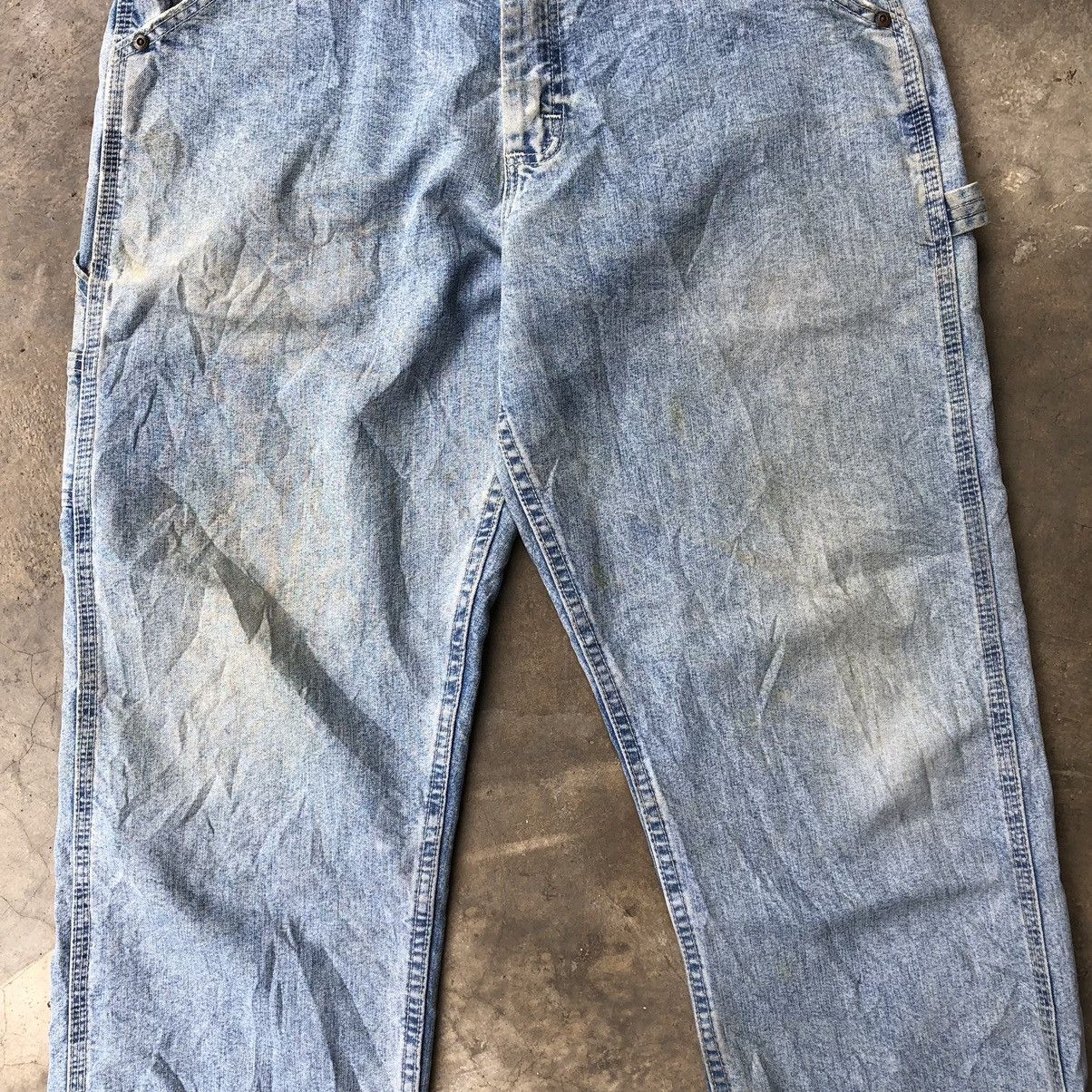 Lee 🔥Rare🔥Distress🔥Vintage Lee Carpenter Bushpants Worker Jeans Size US 36 / EU 52 - 3 Thumbnail