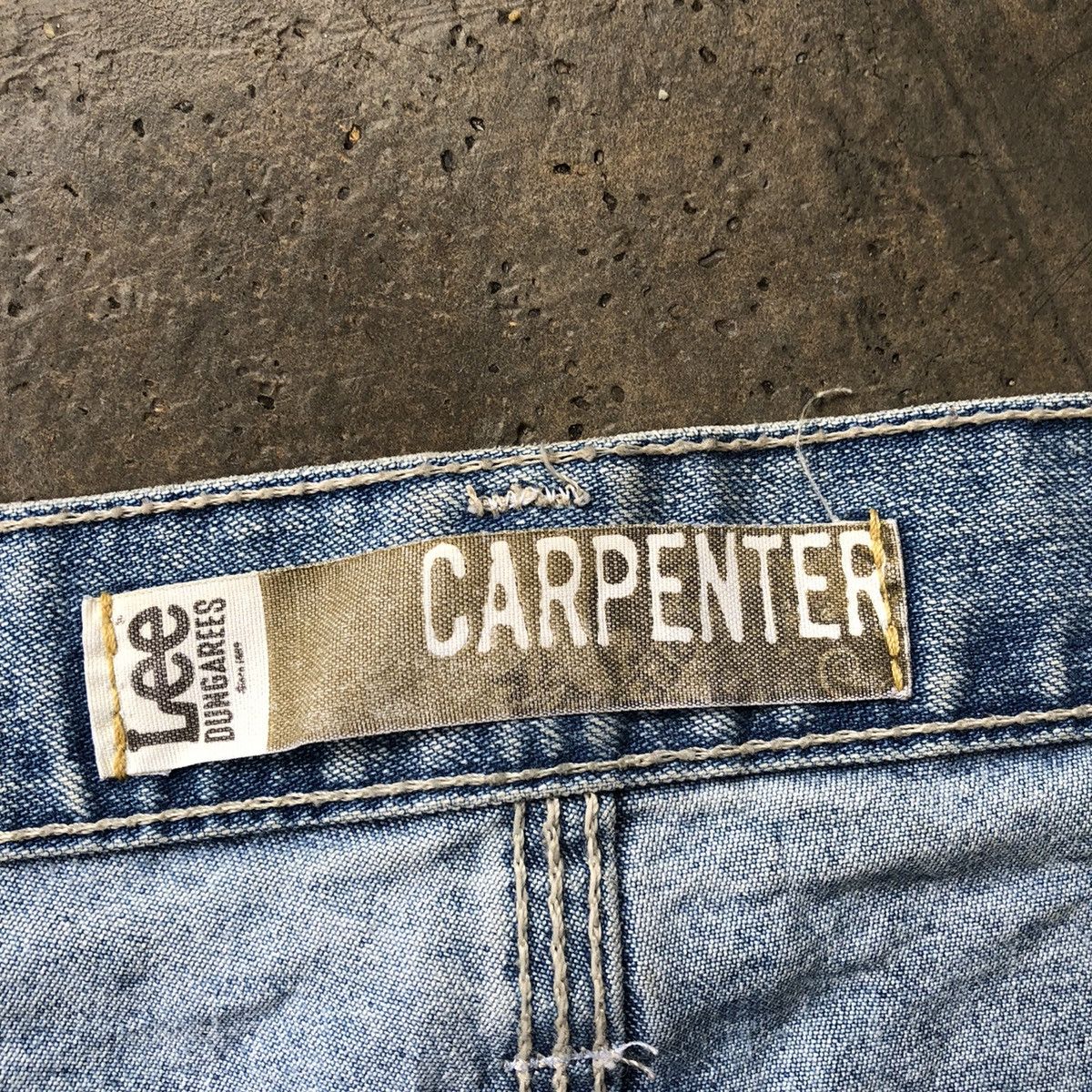 Lee 🔥Rare🔥Distress🔥Vintage Lee Carpenter Bushpants Worker Jeans Size US 36 / EU 52 - 18 Thumbnail