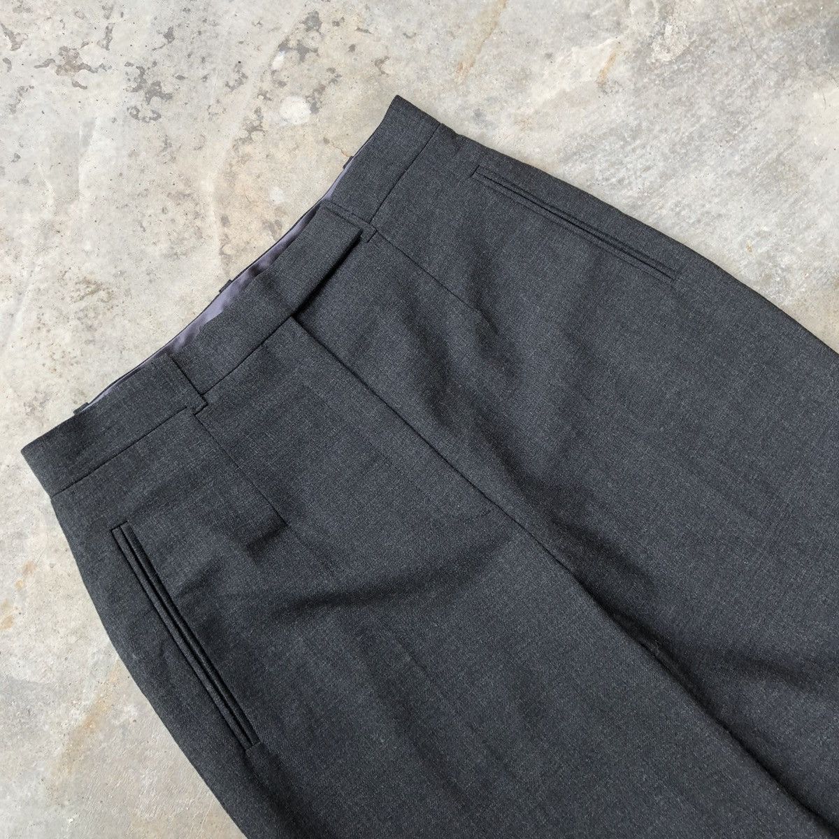 Designer × Kenzo × Vintage 🔥Rare🔥Iconic🔥Kenzo Fashion Worker Women Casual Wool Pants Size 27" / US 4 / IT 40 - 7 Thumbnail