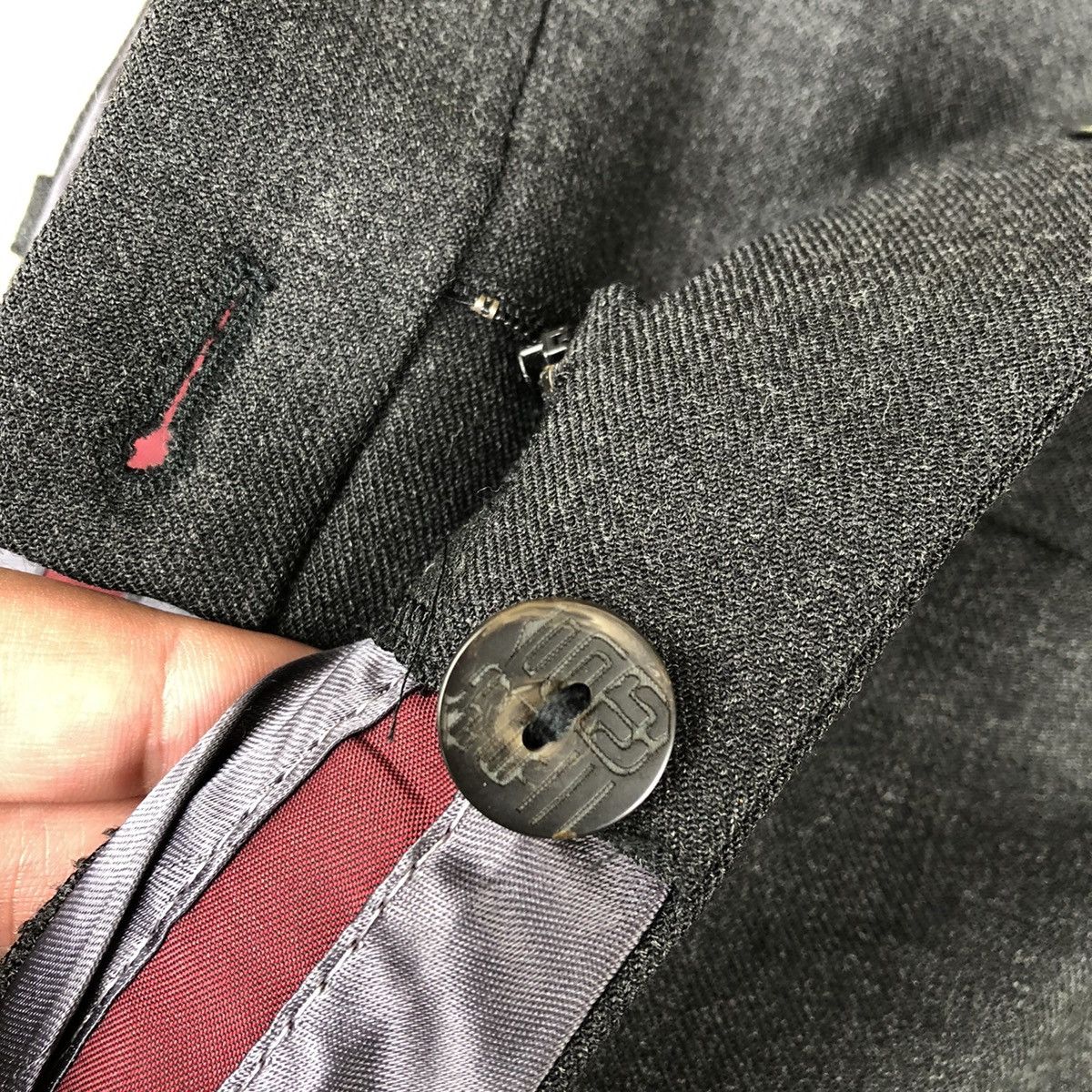 Designer × Kenzo × Vintage 🔥Rare🔥Iconic🔥Kenzo Fashion Worker Women Casual Wool Pants Size 27" / US 4 / IT 40 - 8 Thumbnail