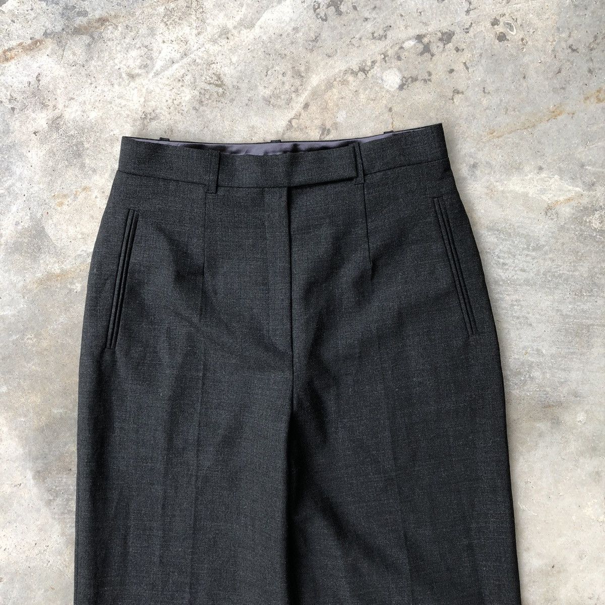 Designer × Kenzo × Vintage 🔥Rare🔥Iconic🔥Kenzo Fashion Worker Women Casual Wool Pants Size 27" / US 4 / IT 40 - 2 Thumbnail