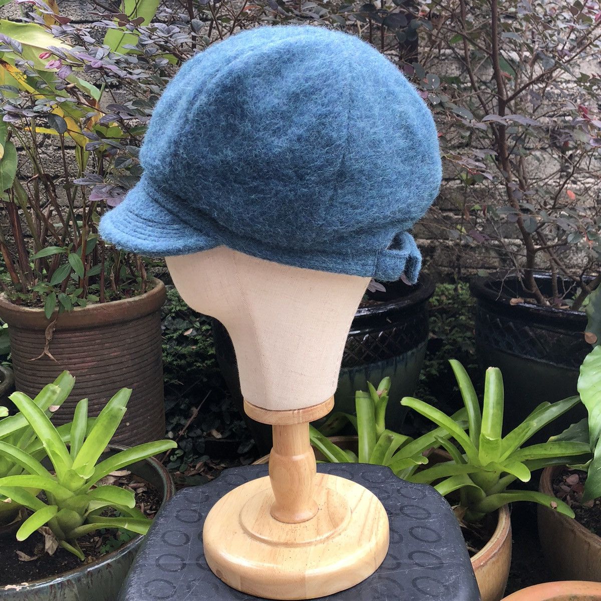 Designer × Japanese Brand × Kenzo 🔥Rare🔥Kenzo Flora Inside Captain Hat Styles Wool Outdoor Hat Size ONE SIZE - 2 Thumbnail