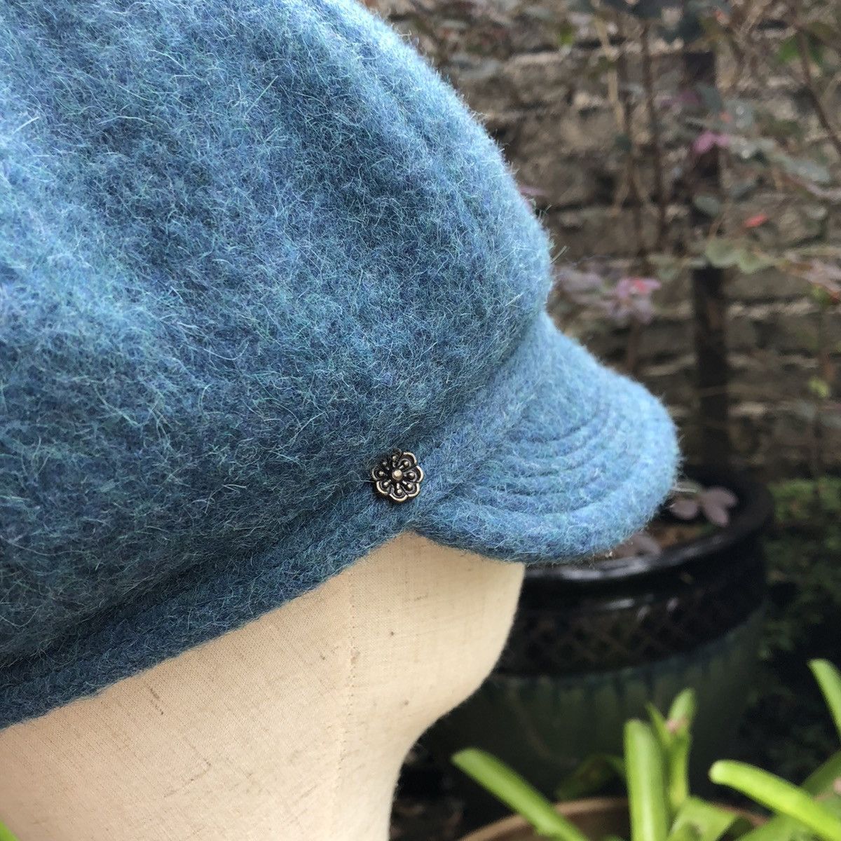 Designer × Japanese Brand × Kenzo 🔥Rare🔥Kenzo Flora Inside Captain Hat Styles Wool Outdoor Hat Size ONE SIZE - 7 Thumbnail