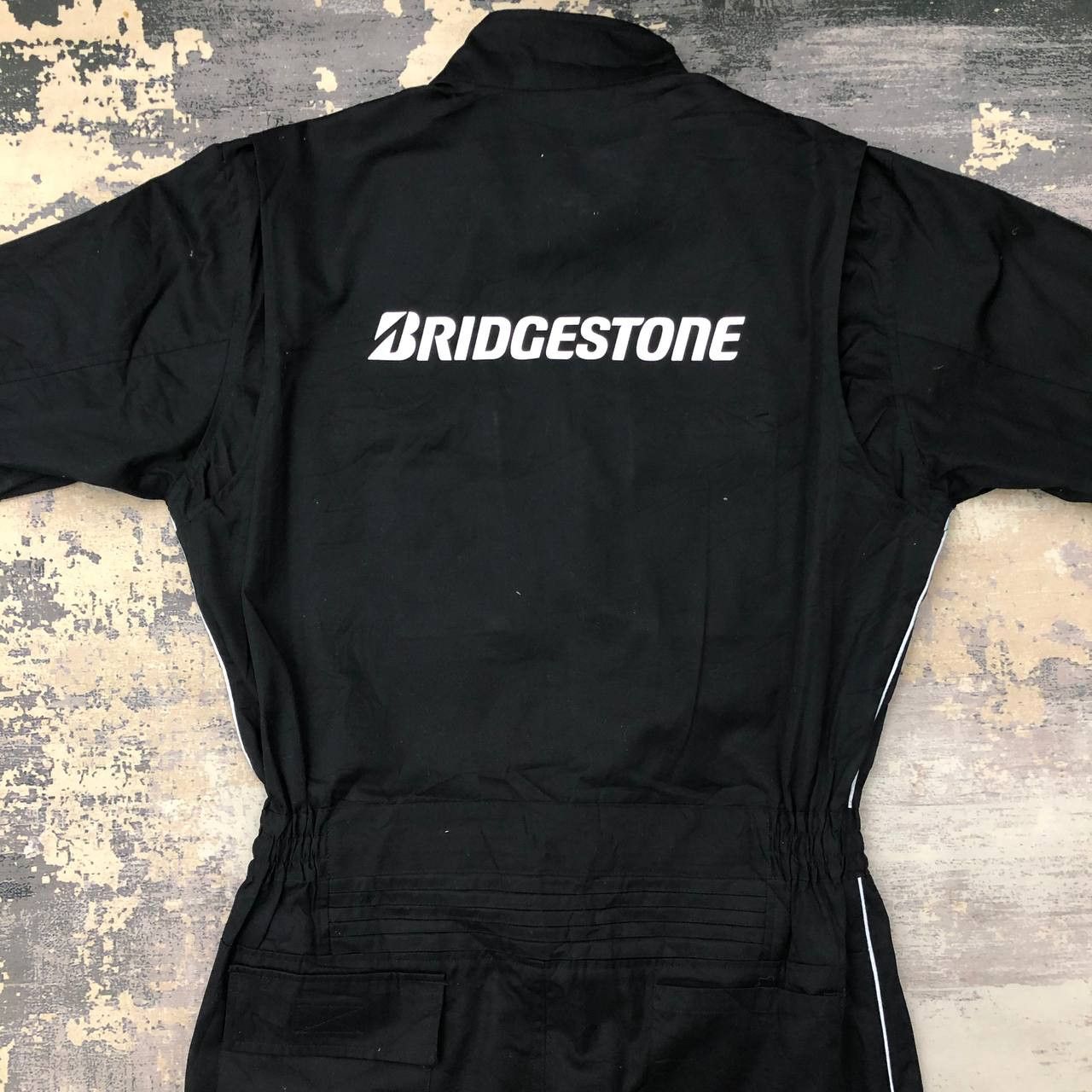 Japanese Brand P674 BRIDGESTONE RACING COVERALLS Size US L / EU 52-54 / 3 - 7 Thumbnail