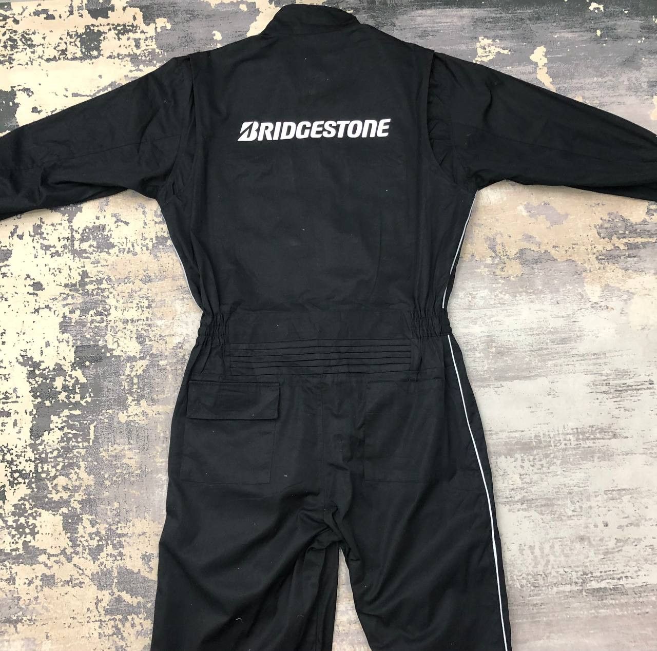 Japanese Brand P674 BRIDGESTONE RACING COVERALLS Size US L / EU 52-54 / 3 - 2 Thumbnail