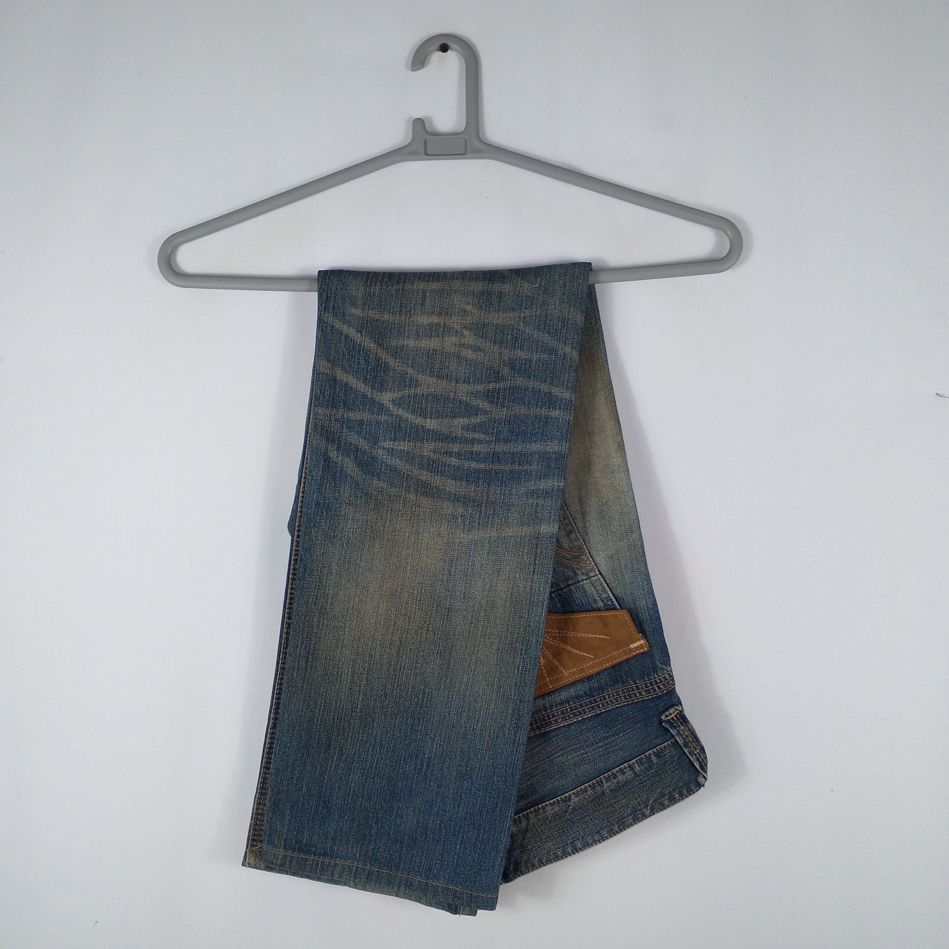 Edwin × Vintage Vintage Edwin E8003 Stoned Wash Distressed Denim Jeans Size US 34 / EU 50 - 1 Thumbnail