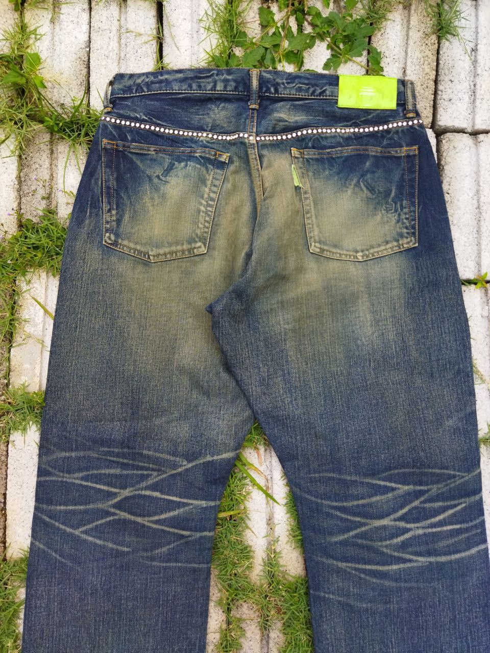 Swagger Swagger Japan Blue Distressed Jeans - Size 32 Size US 32 / EU 48 - 9 Thumbnail