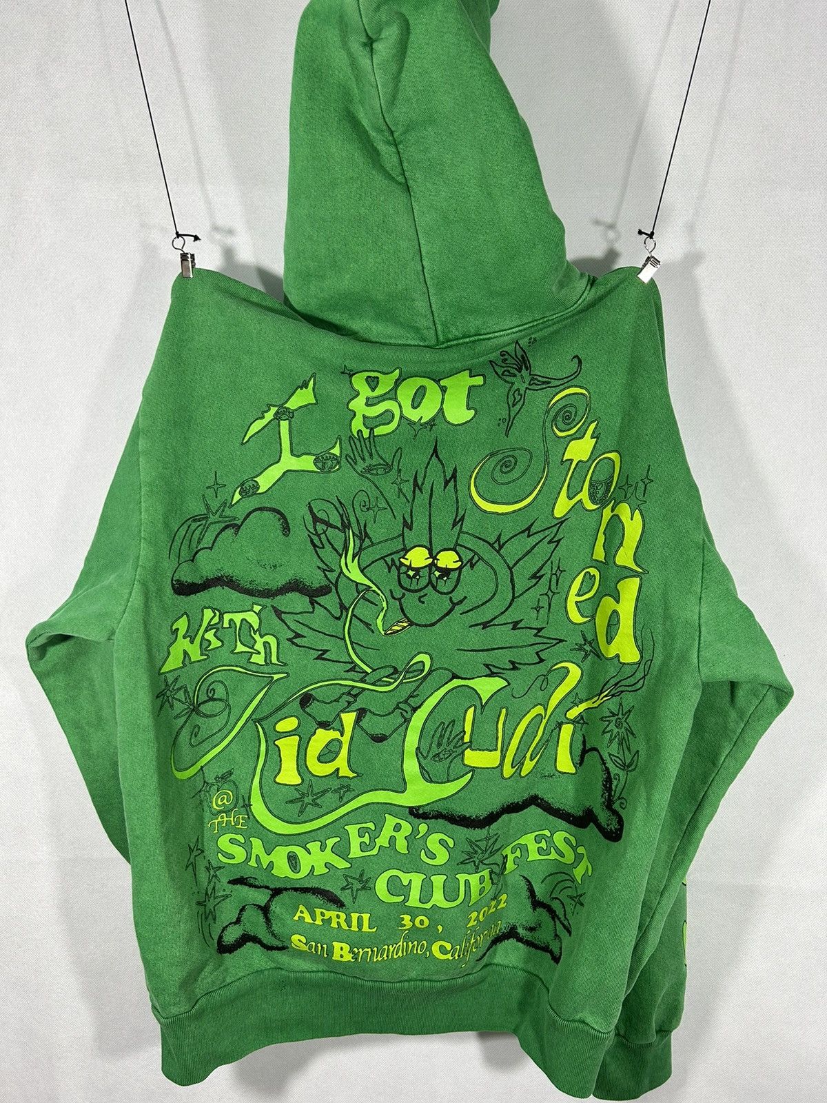 Kid Cudi × Rap Tees KID CUDI THE SMOKERS CLUB HOODIE 2022 Size US S / EU 44-46 / 1 - 4 Thumbnail