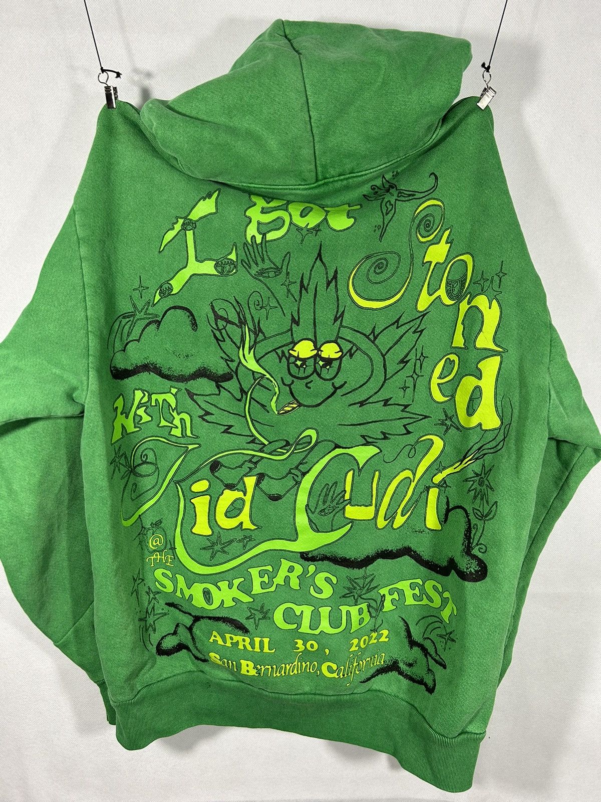 Kid Cudi × Rap Tees KID CUDI THE SMOKERS CLUB HOODIE 2022 Size US S / EU 44-46 / 1 - 5 Thumbnail