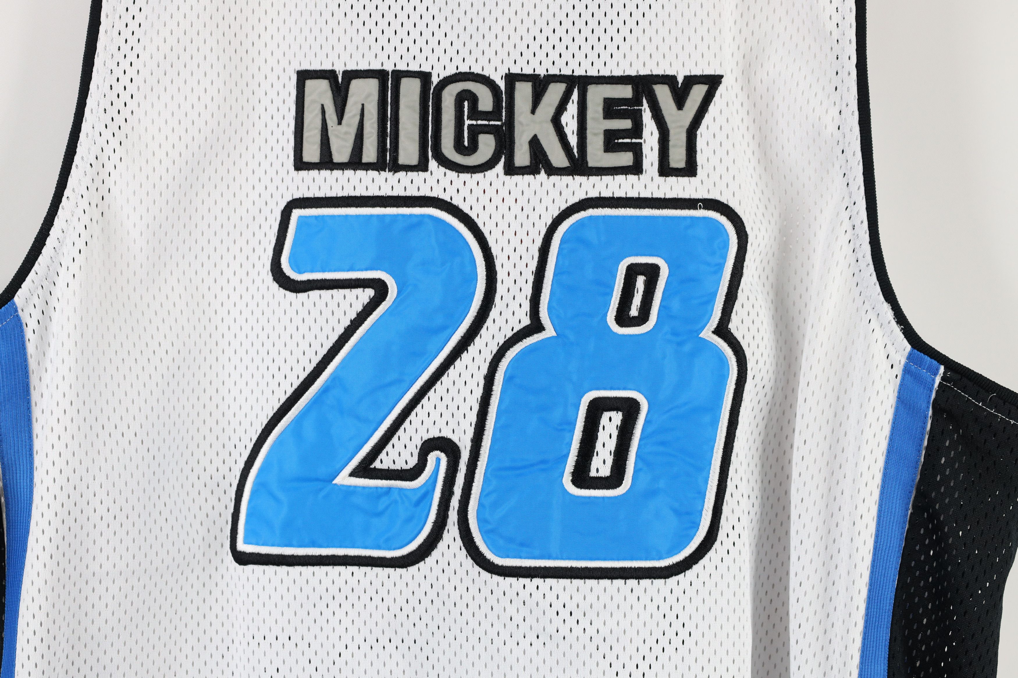 Disney × Vintage Vintage 90s Disney Flames Mickey Mouse Basketball Jersey Size US L / EU 52-54 / 3 - 10 Thumbnail