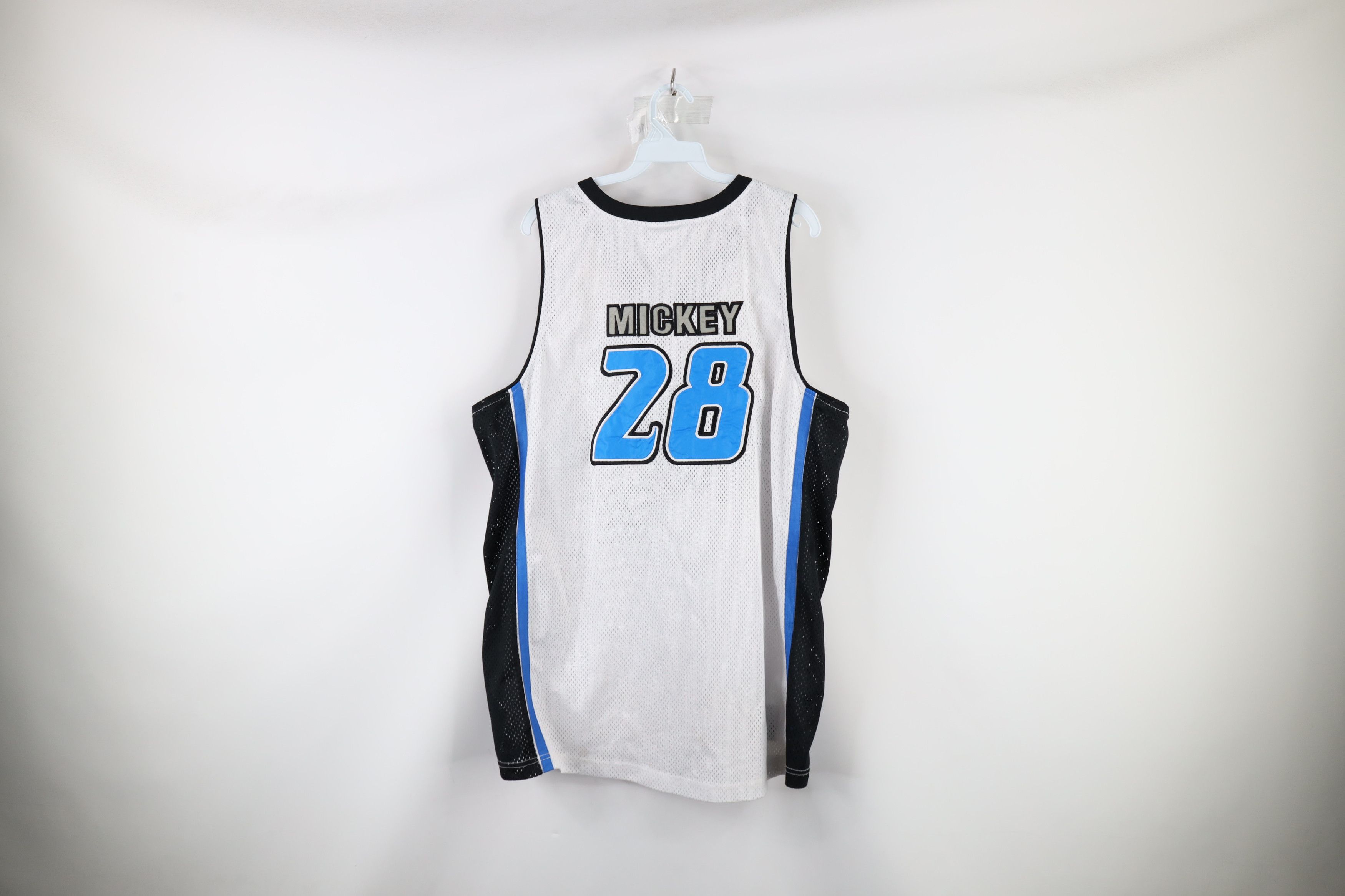 Disney × Vintage Vintage 90s Disney Flames Mickey Mouse Basketball Jersey Size US L / EU 52-54 / 3 - 7 Thumbnail