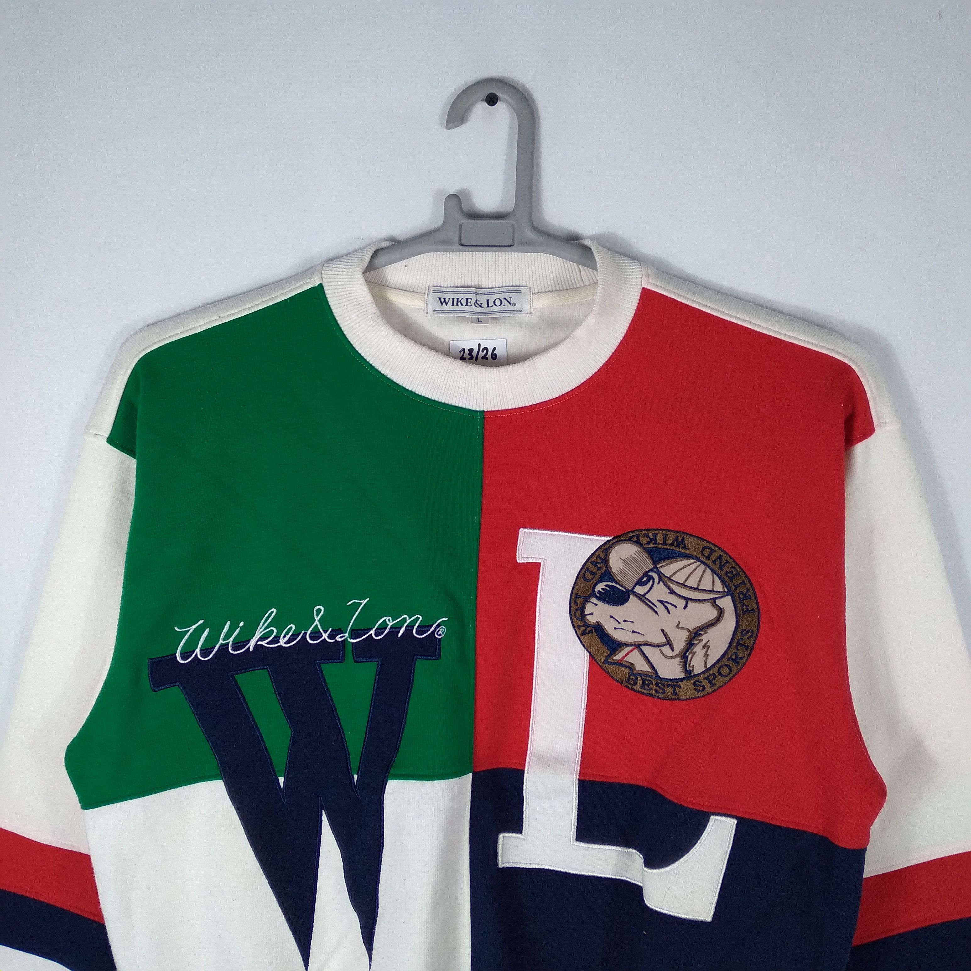 Cartoon Network × Vintage 🔥Rare🔥Vintage Wike & Lion Multicolour Big Print Sweatshirts Size US M / EU 48-50 / 2 - 2 Thumbnail