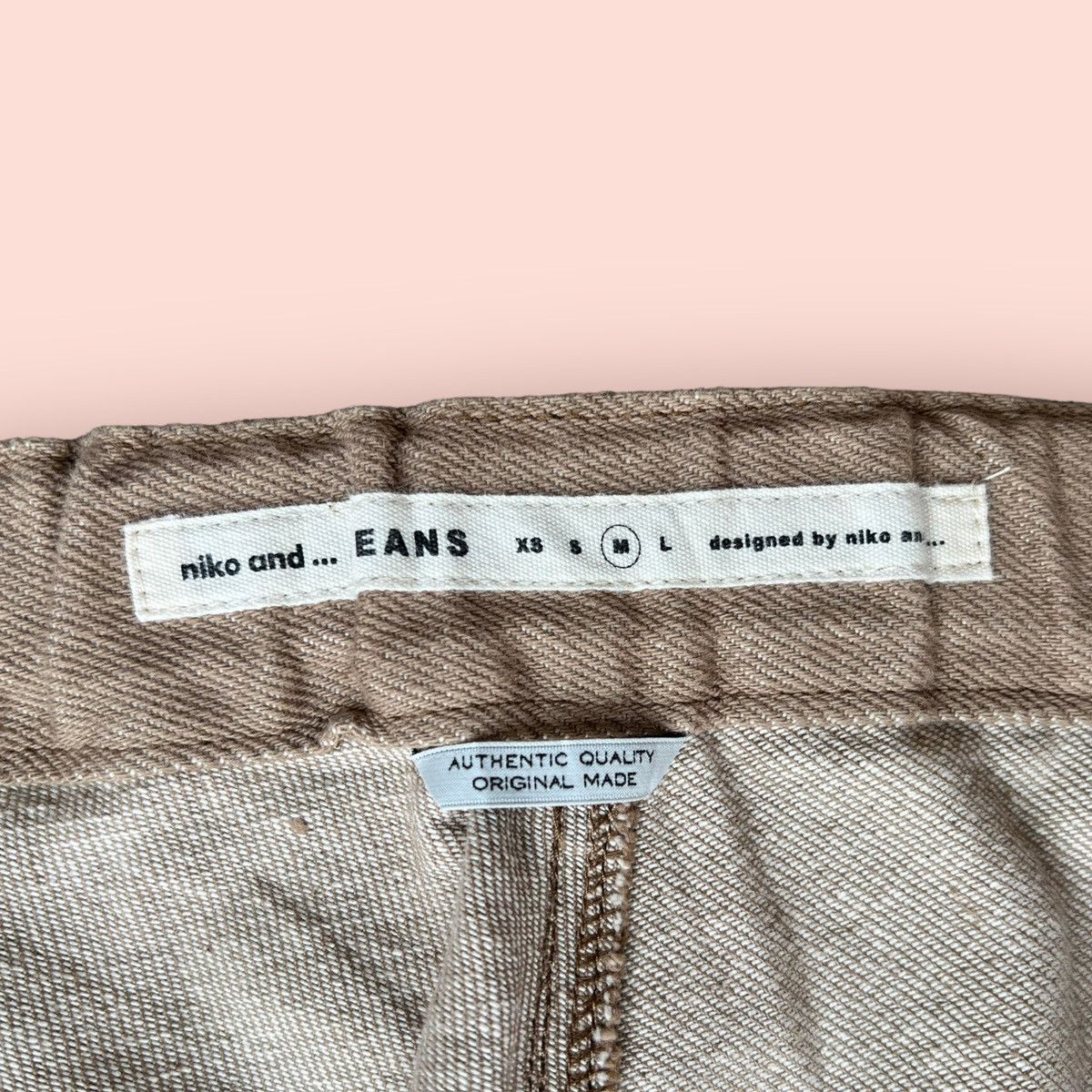 Designer × Japanese Brand RARE NIKO AND... JEANS (NEW OLD STOCK) TWIST LEG BAGGY JEANS Size 29" - 15 Thumbnail