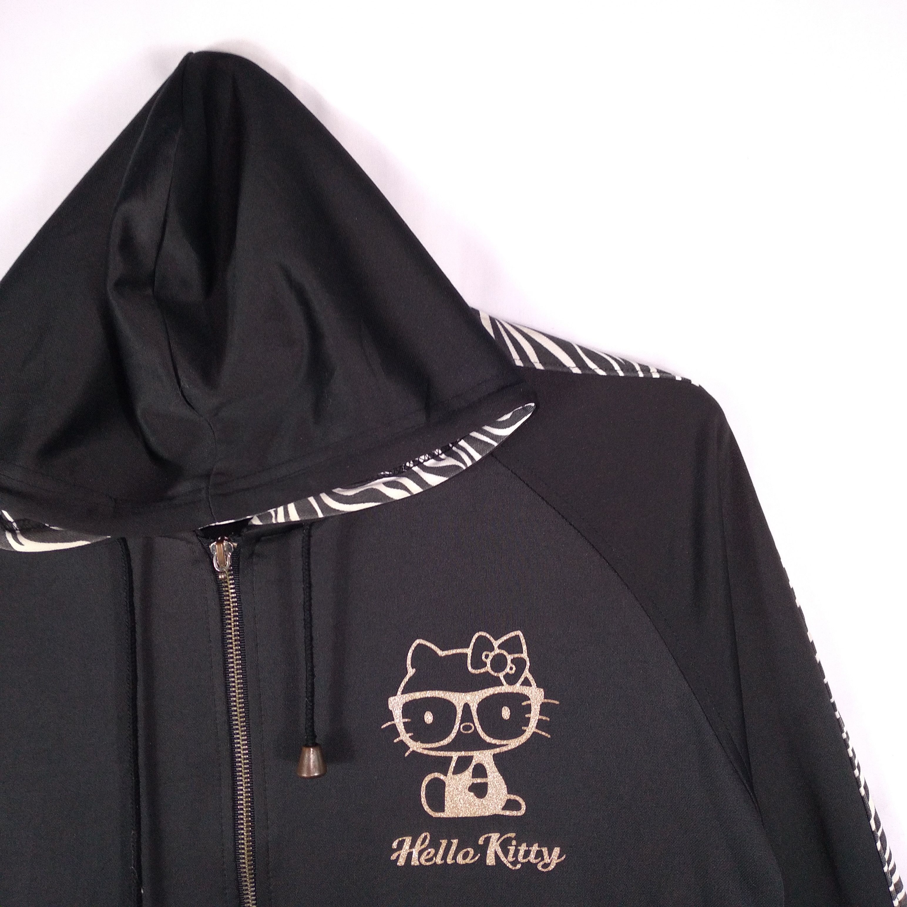 Cartoon Network × Vintage Hello Kitty Zebra Tapped Big Logo Sweater Jacket Size US M / EU 48-50 / 2 - 4 Thumbnail