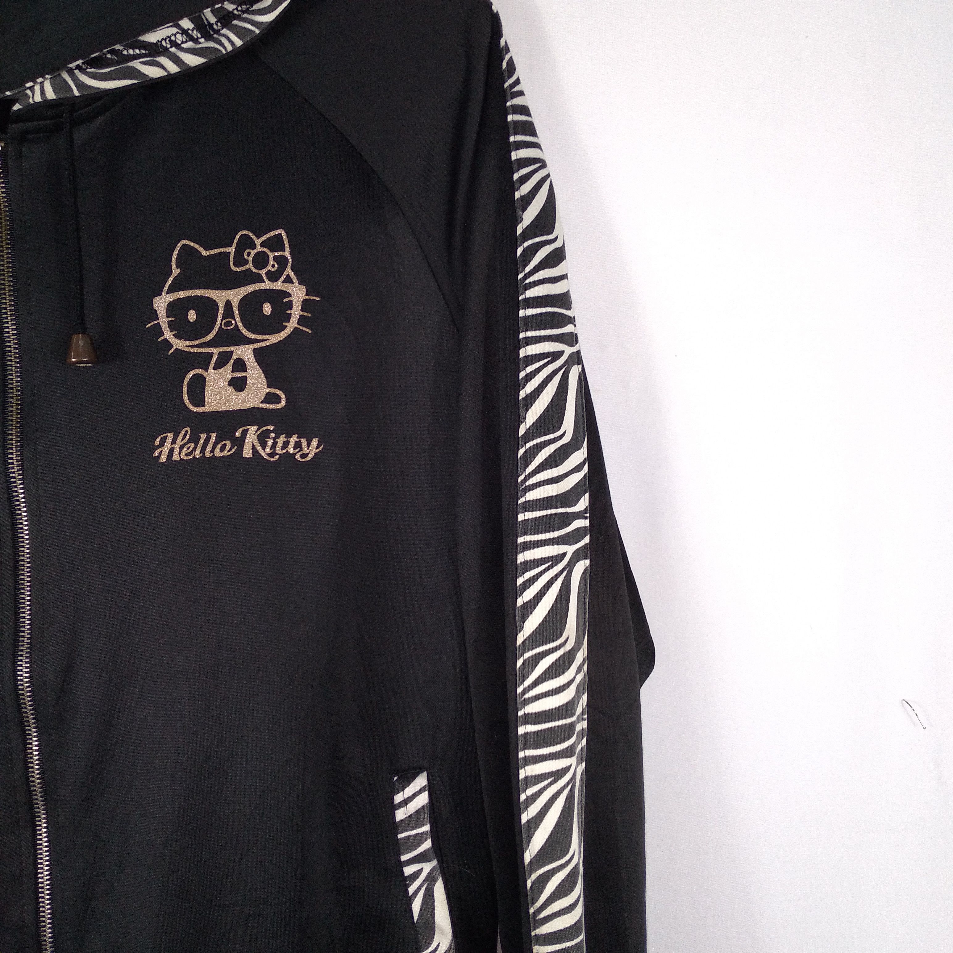 Cartoon Network × Vintage Hello Kitty Zebra Tapped Big Logo Sweater Jacket Size US M / EU 48-50 / 2 - 6 Thumbnail