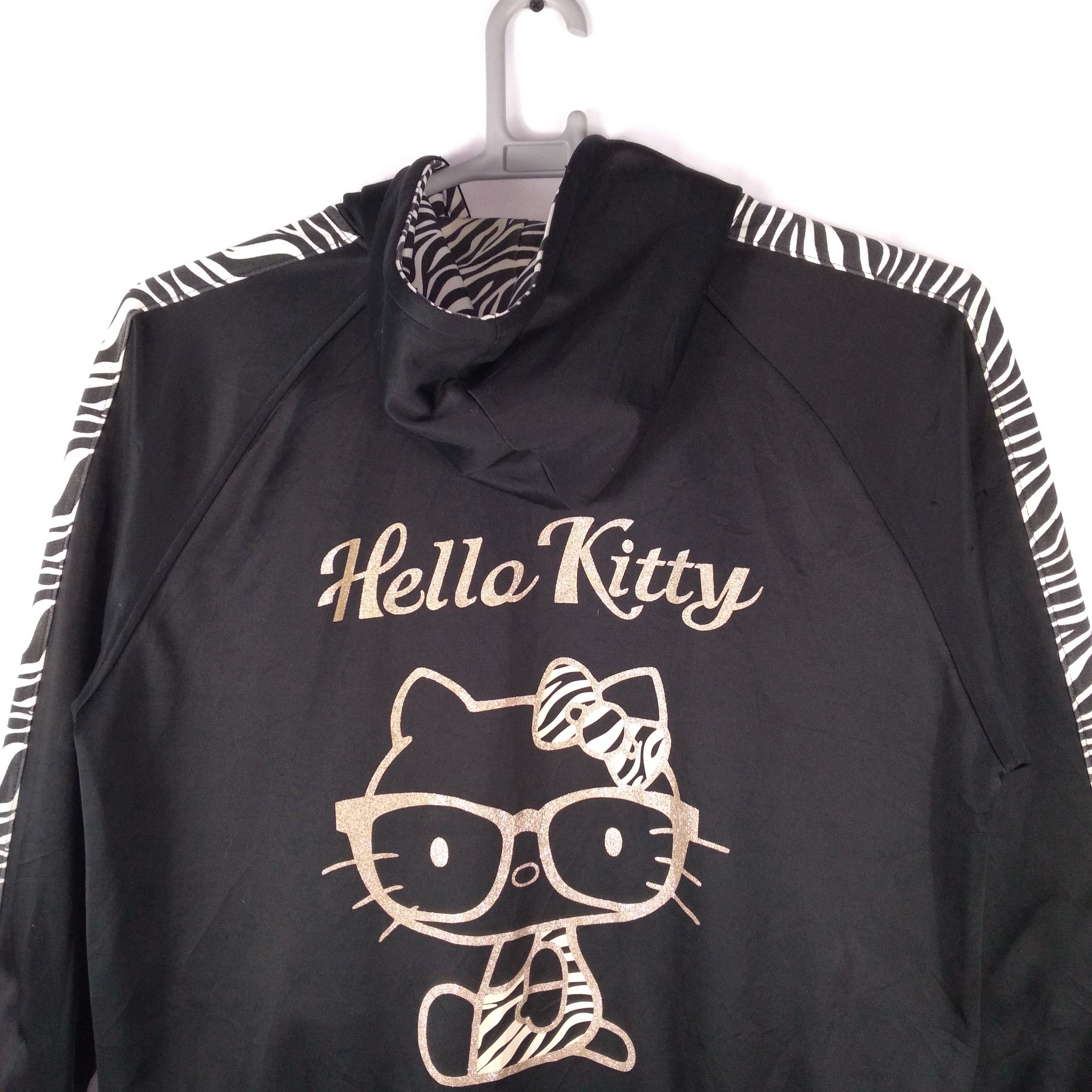 Cartoon Network × Vintage Hello Kitty Zebra Tapped Big Logo Sweater Jacket Size US M / EU 48-50 / 2 - 2 Thumbnail