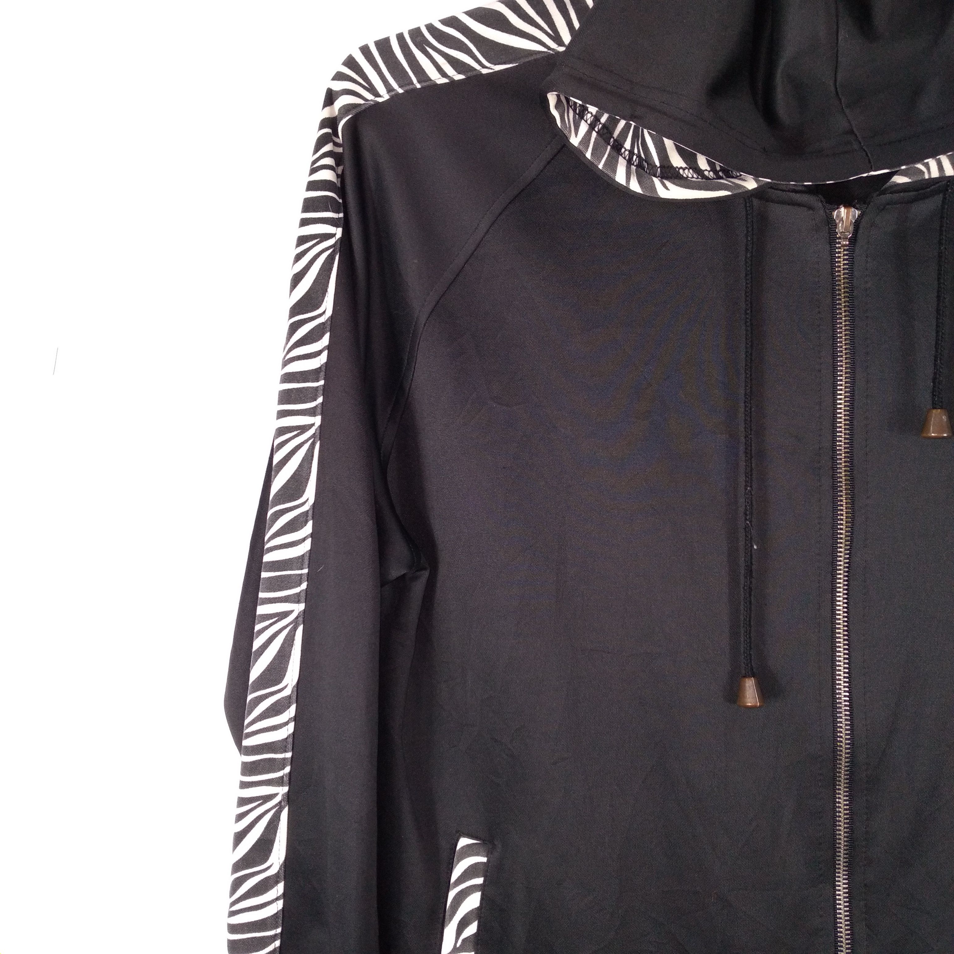 Cartoon Network × Vintage Hello Kitty Zebra Tapped Big Logo Sweater Jacket Size US M / EU 48-50 / 2 - 7 Thumbnail
