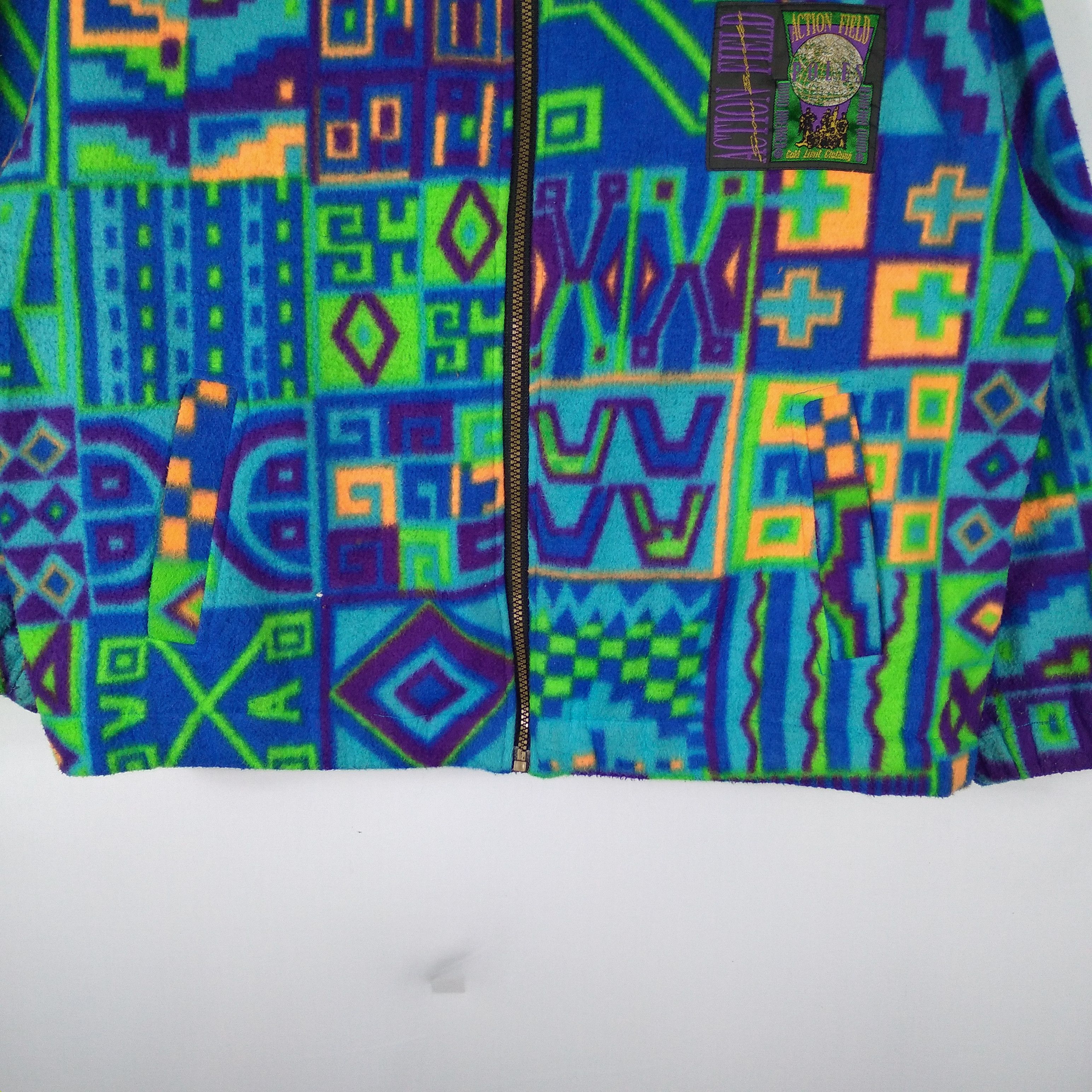 Vintage Poles Action Field Thinsulate Zipper Hoodie Fleece Jacket Size US L / EU 52-54 / 3 - 4 Thumbnail