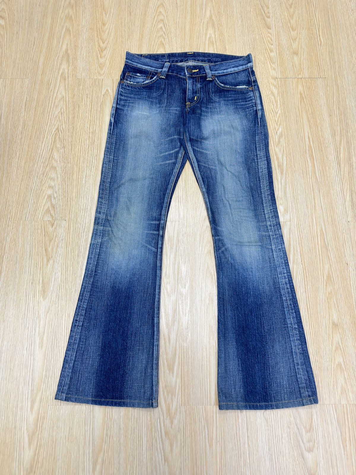 Beauty Beast × Edwin × Vintage Vintage Edwin 503 Flare Bootcut Japan Denim JJ77 Size 27" / US 4 / IT 40 - 1 Thumbnail