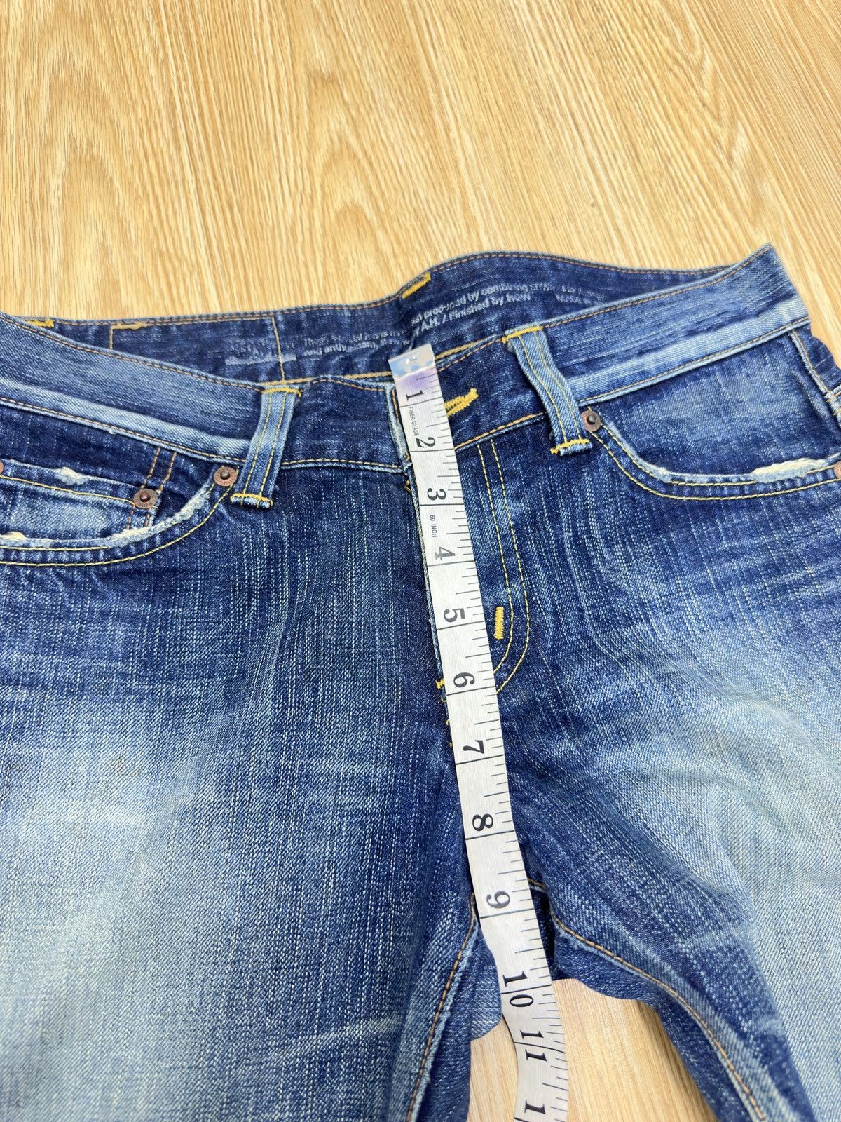 Beauty Beast × Edwin × Vintage Vintage Edwin 503 Flare Bootcut Japan Denim JJ77 Size 27" / US 4 / IT 40 - 4 Thumbnail