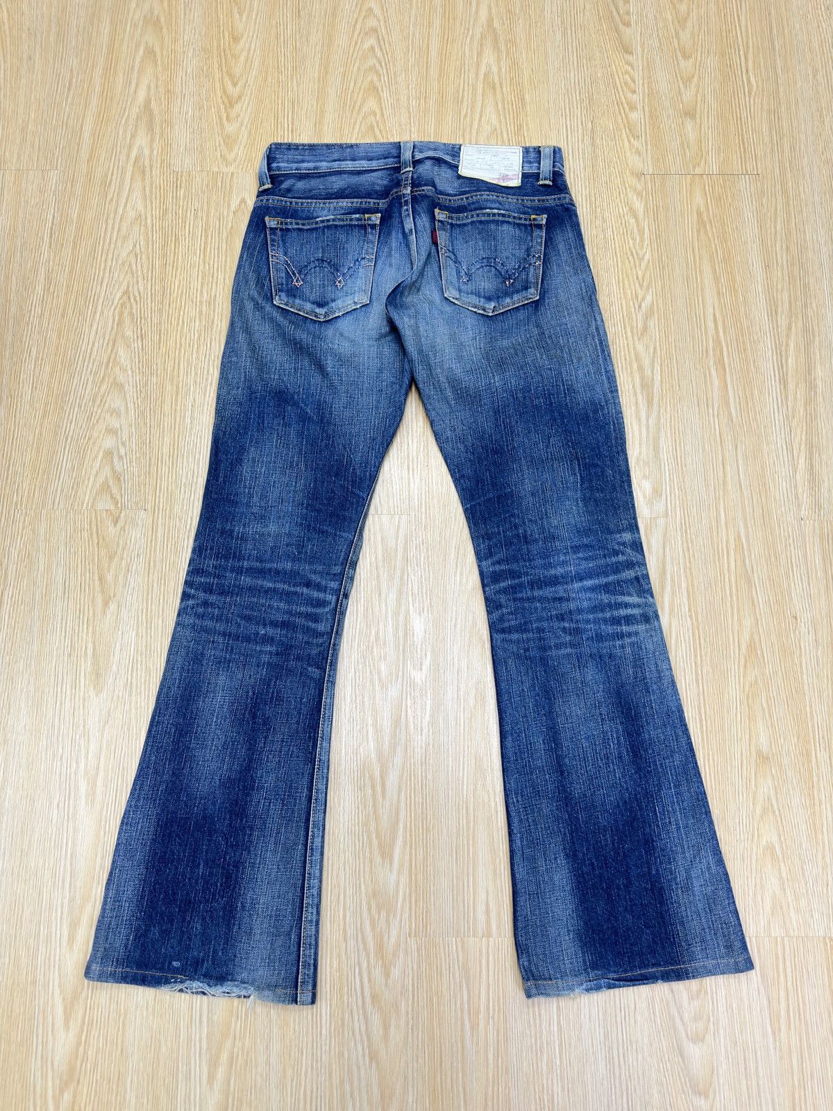 Beauty Beast × Edwin × Vintage Vintage Edwin 503 Flare Bootcut Japan Denim JJ77 Size 27" / US 4 / IT 40 - 2 Thumbnail