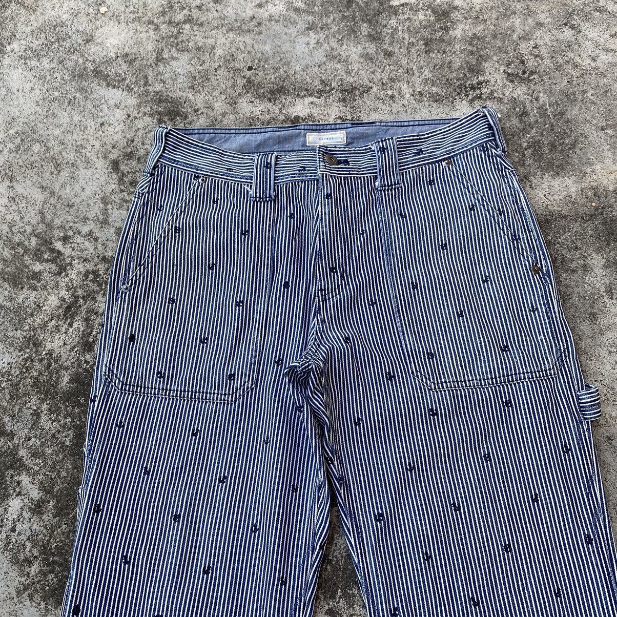 14th Addiction × Japanese Brand Vintage Japanese Browny Monogram Belt Loop Carpenter Pants Size US 32 / EU 48 - 2 Thumbnail