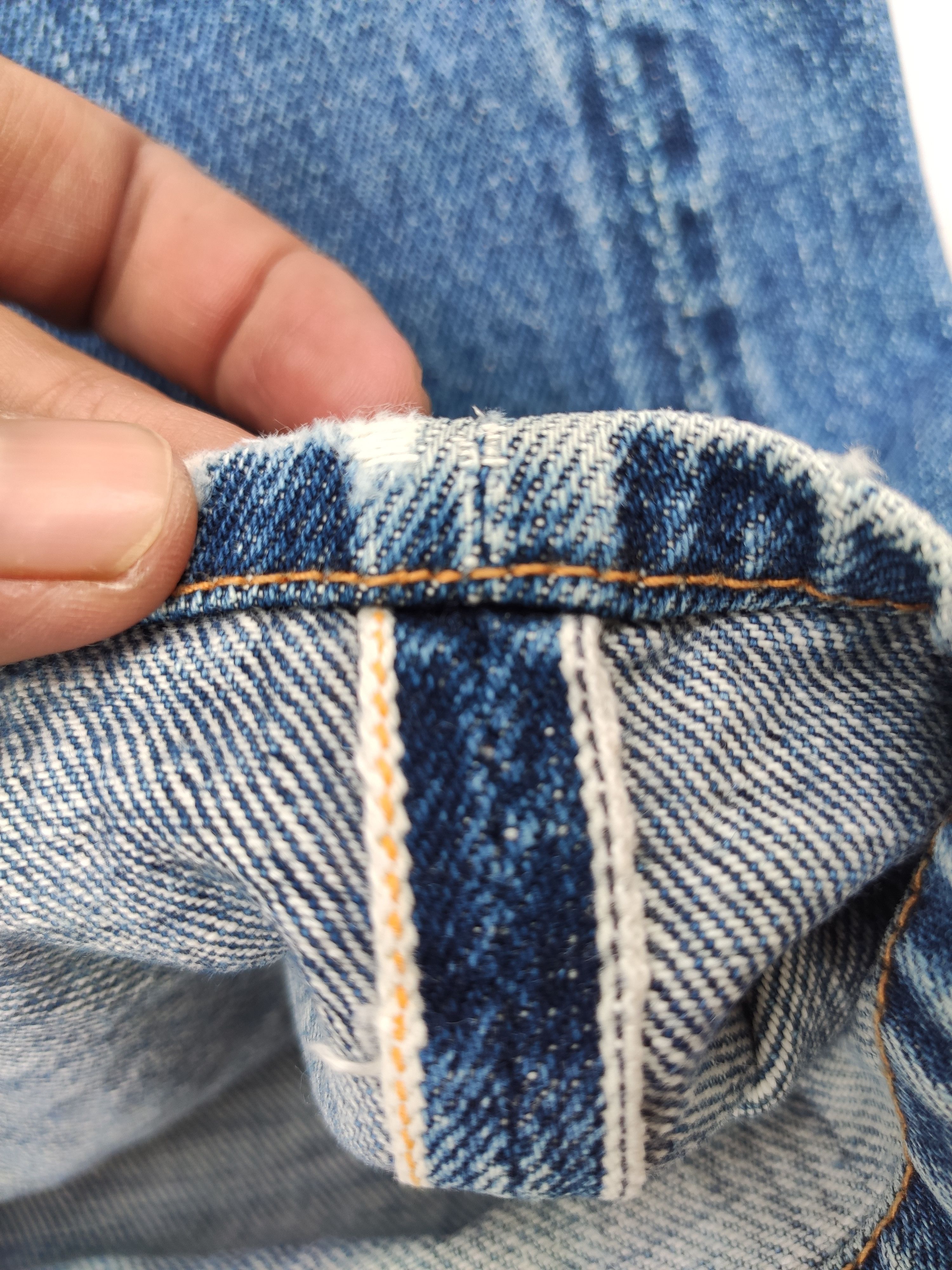 Evisu × Vintage Vintage Evisu Jeans Distressed Size US 43 - 8 Thumbnail