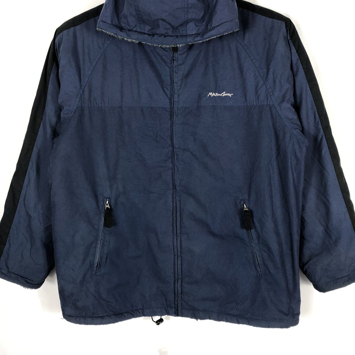 Maui and Sons × Vintage Rare Vintage Maui And Son Sherpa Inside Winter Hoodie Jacket Size US M / EU 48-50 / 2 - 3 Thumbnail