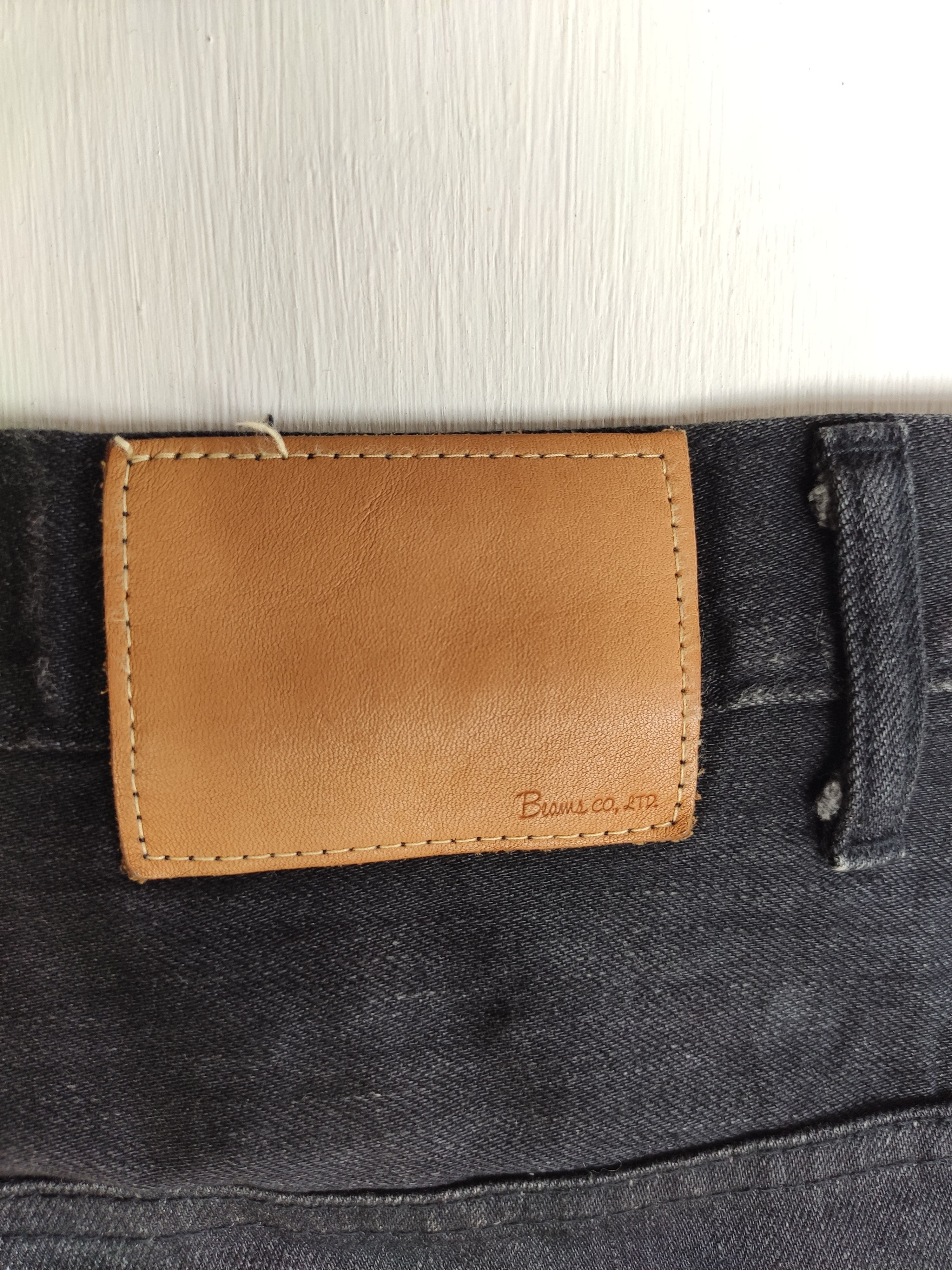 Beams Plus 🔥 Beams casual jeans super black Size US 35 - 7 Thumbnail