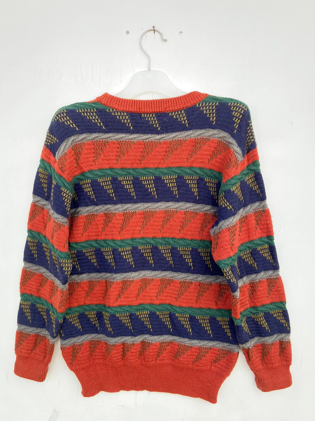 Japanese Brand VISBY PRINTED KNITTED SWEATSHIRT Size US M / EU 48-50 / 2 - 5 Thumbnail