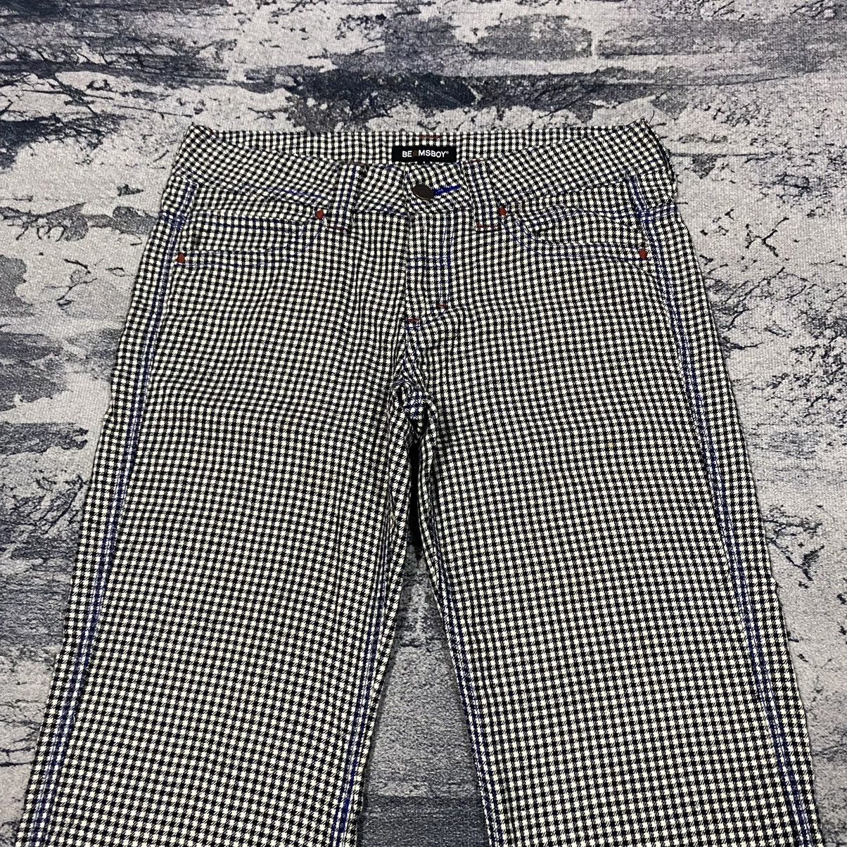 Beams Plus × Japanese Brand × Vintage Last Day Vintage Japanese Beams Boy Checkered Belt Buckle Size US 30 / EU 46 - 2 Thumbnail