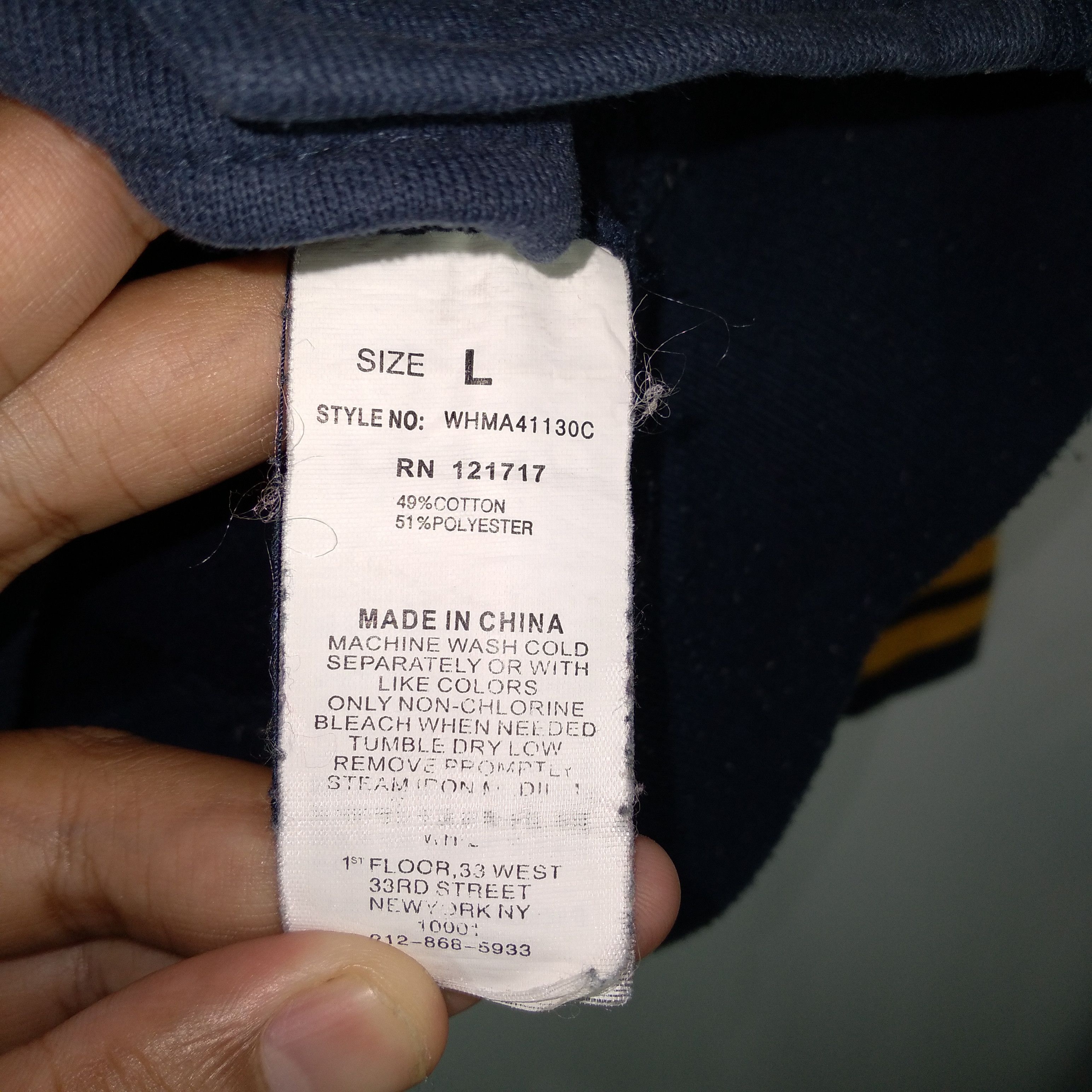 Japanese Brand × Vintage Vintage WHOAU Campus Sports Club Full Button Varsity Jacket Size US M / EU 48-50 / 2 - 10 Thumbnail