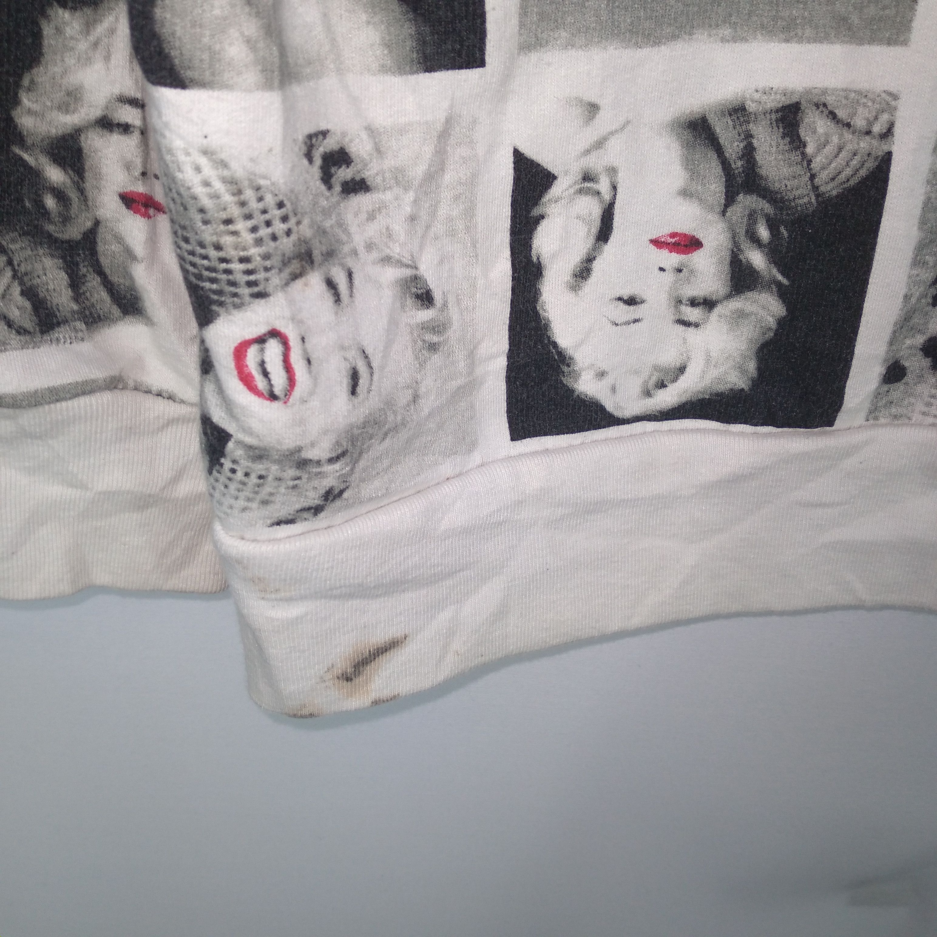 Vintage 🔥Iconic🔥Vintage Marilyn Monroe Pop Art Over Print Sweatshirt Size US M / EU 48-50 / 2 - 9 Thumbnail