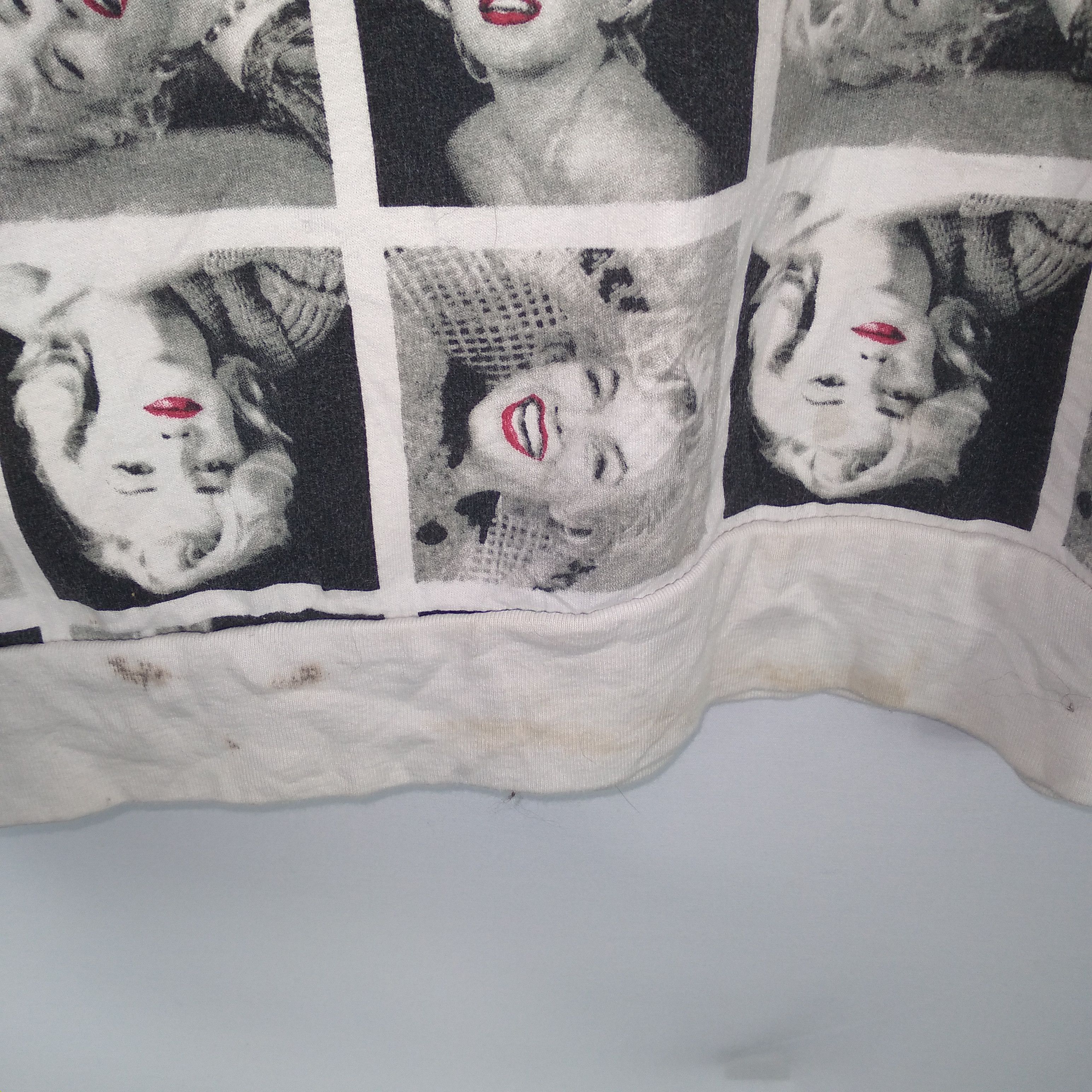 Vintage 🔥Iconic🔥Vintage Marilyn Monroe Pop Art Over Print Sweatshirt Size US M / EU 48-50 / 2 - 8 Thumbnail