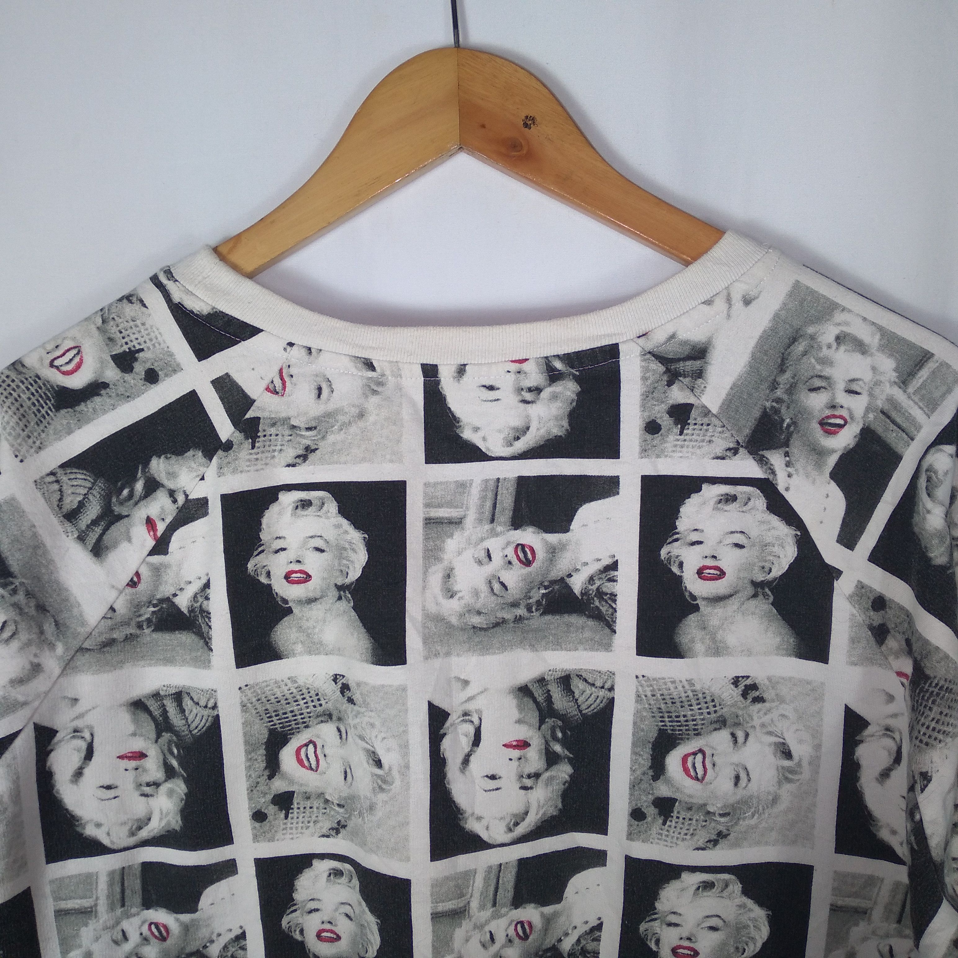 Vintage 🔥Iconic🔥Vintage Marilyn Monroe Pop Art Over Print Sweatshirt Size US M / EU 48-50 / 2 - 5 Thumbnail