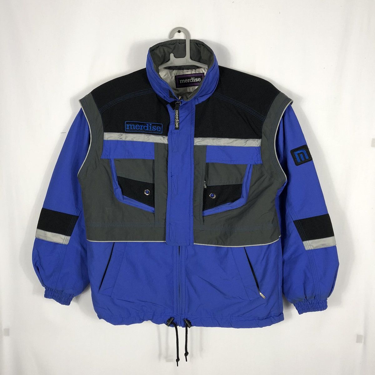 Japanese Brand Vintage Merdise Multi Pockets Winter Session Ski Jacket Size US M / EU 48-50 / 2 - 1 Thumbnail