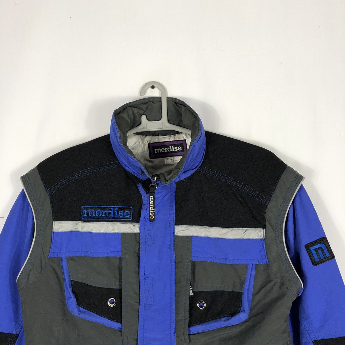 Japanese Brand Vintage Merdise Multi Pockets Winter Session Ski Jacket Size US M / EU 48-50 / 2 - 2 Thumbnail