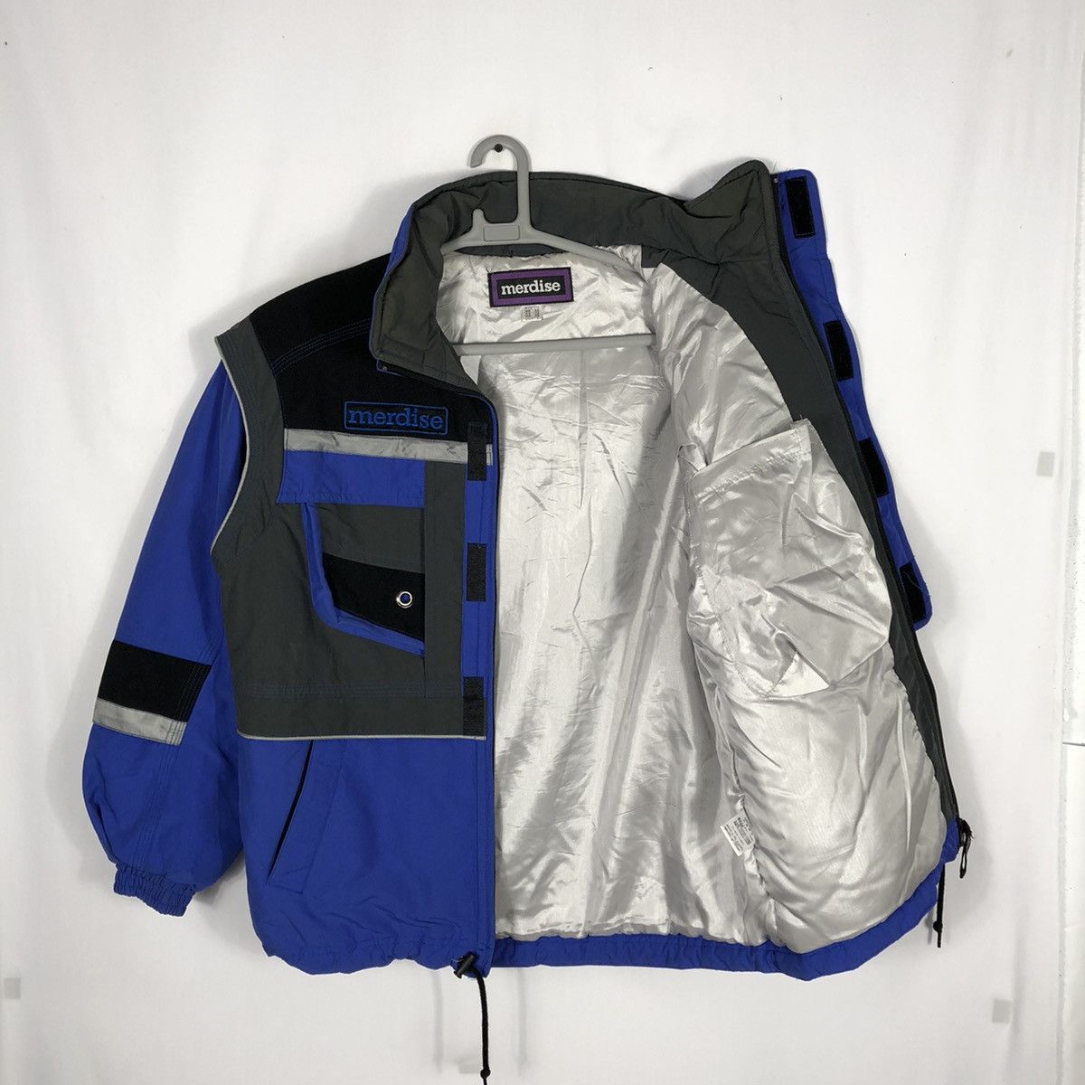 Japanese Brand Vintage Merdise Multi Pockets Winter Session Ski Jacket Size US M / EU 48-50 / 2 - 14 Thumbnail