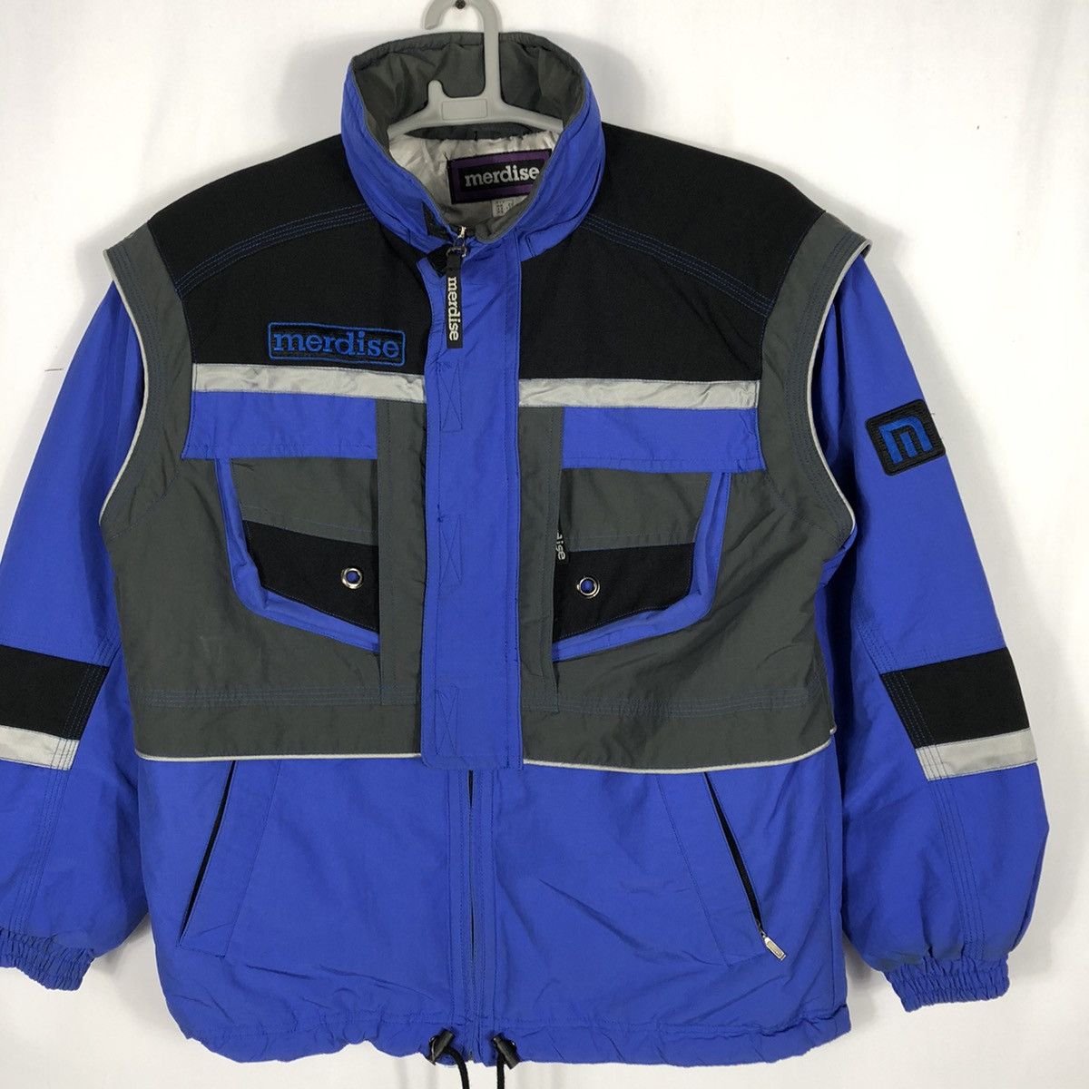 Japanese Brand Vintage Merdise Multi Pockets Winter Session Ski Jacket Size US M / EU 48-50 / 2 - 3 Thumbnail