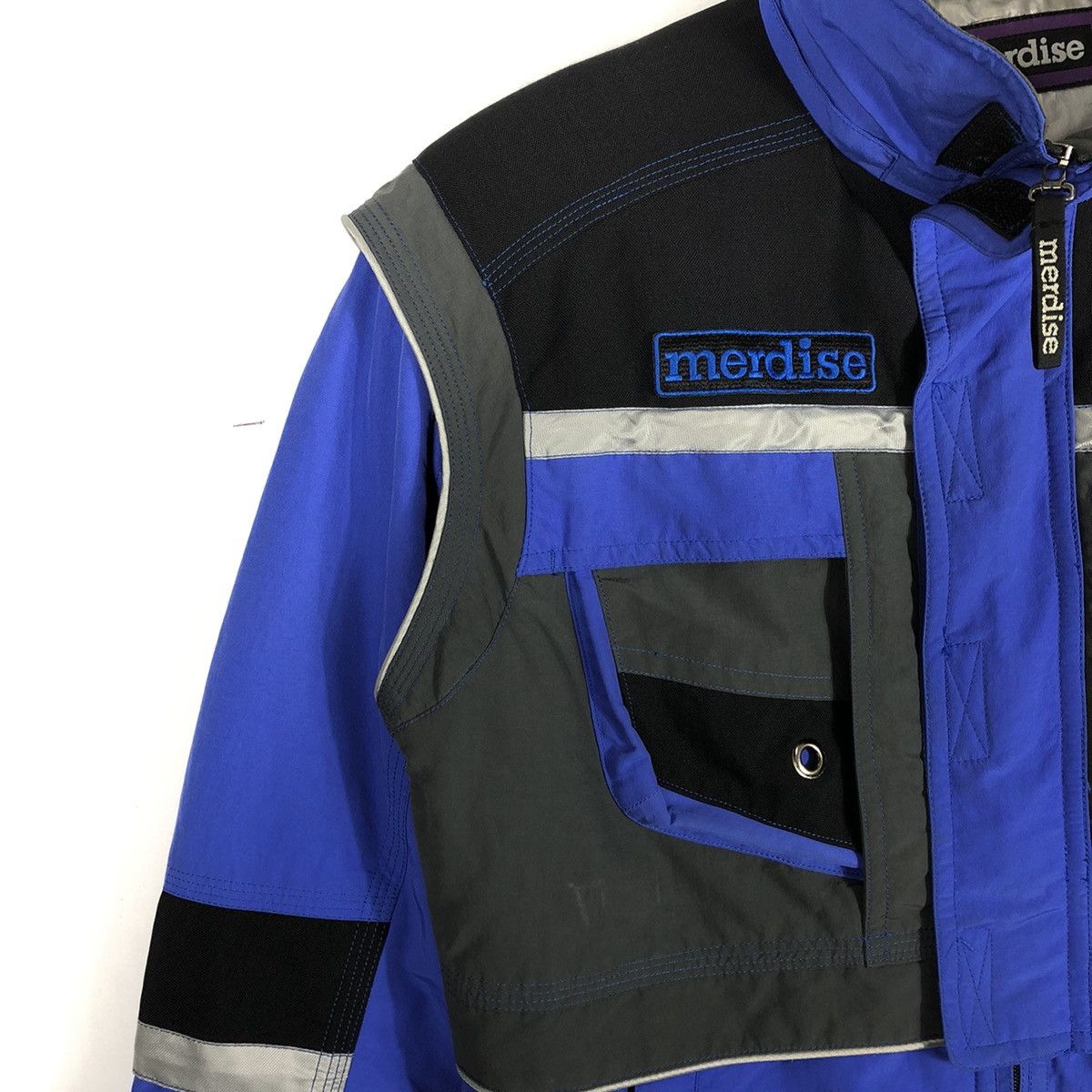 Japanese Brand Vintage Merdise Multi Pockets Winter Session Ski Jacket Size US M / EU 48-50 / 2 - 7 Thumbnail