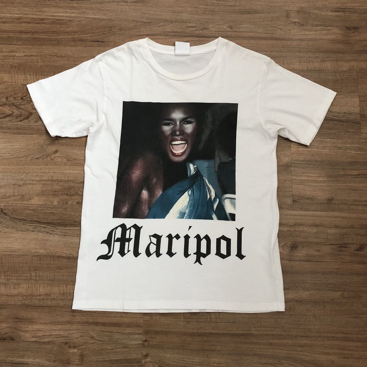 If Six Was Nine Grace Jones Maripol T Shirt Supermodel New Wave Muse Photo Size US M / EU 48-50 / 2 - 2 Thumbnail