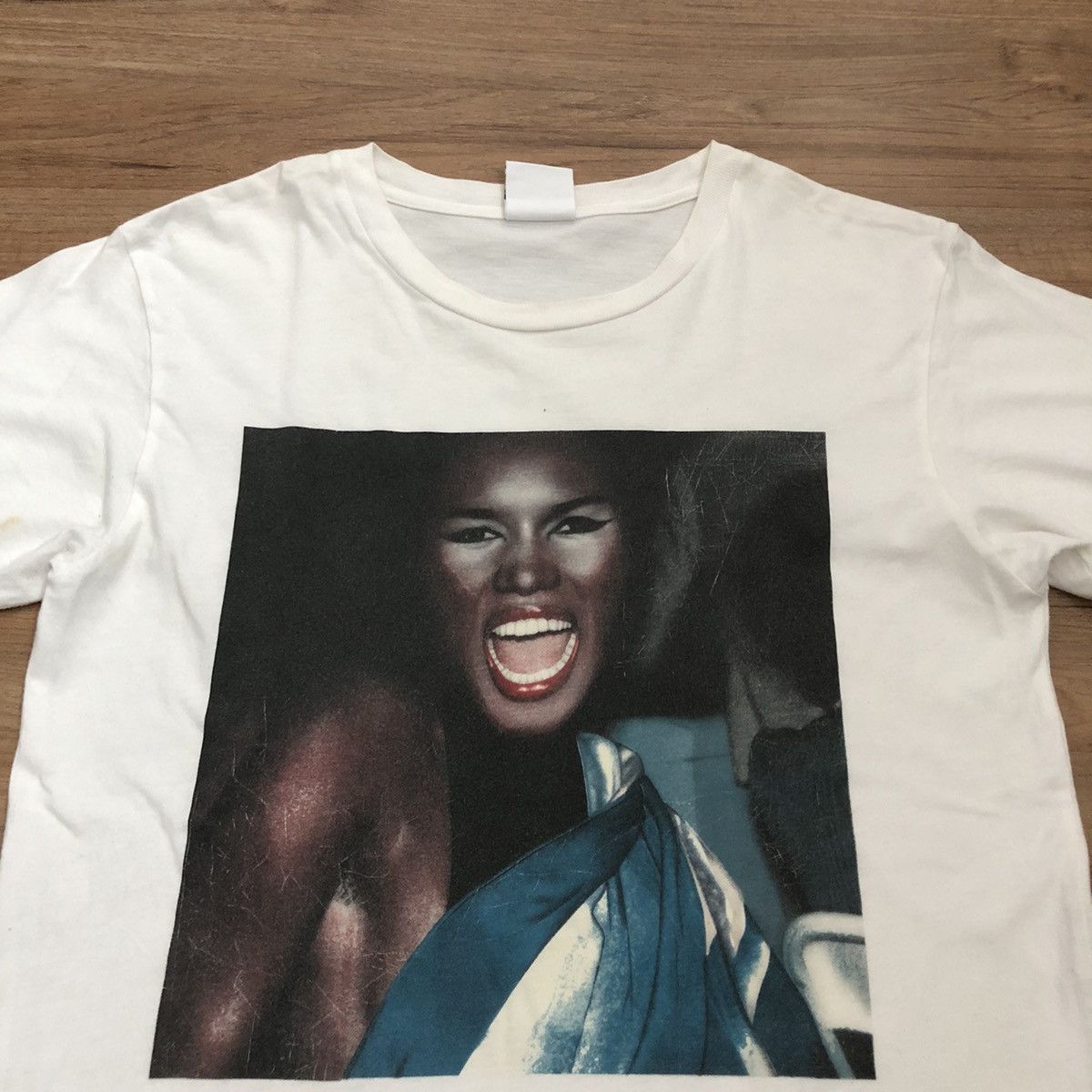 If Six Was Nine Grace Jones Maripol T Shirt Supermodel New Wave Muse Photo Size US M / EU 48-50 / 2 - 3 Thumbnail