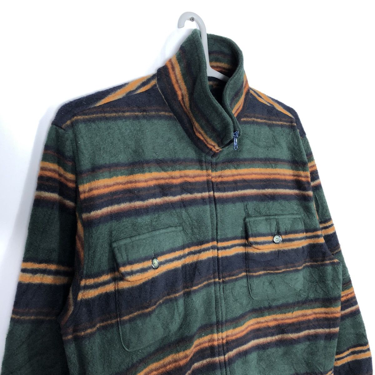 Polo Ralph Lauren × Ralph Lauren × Vintage Rare Vintage Polo Club Navajo Styles Zipper Winter Fleece Size US L / EU 52-54 / 3 - 7 Thumbnail