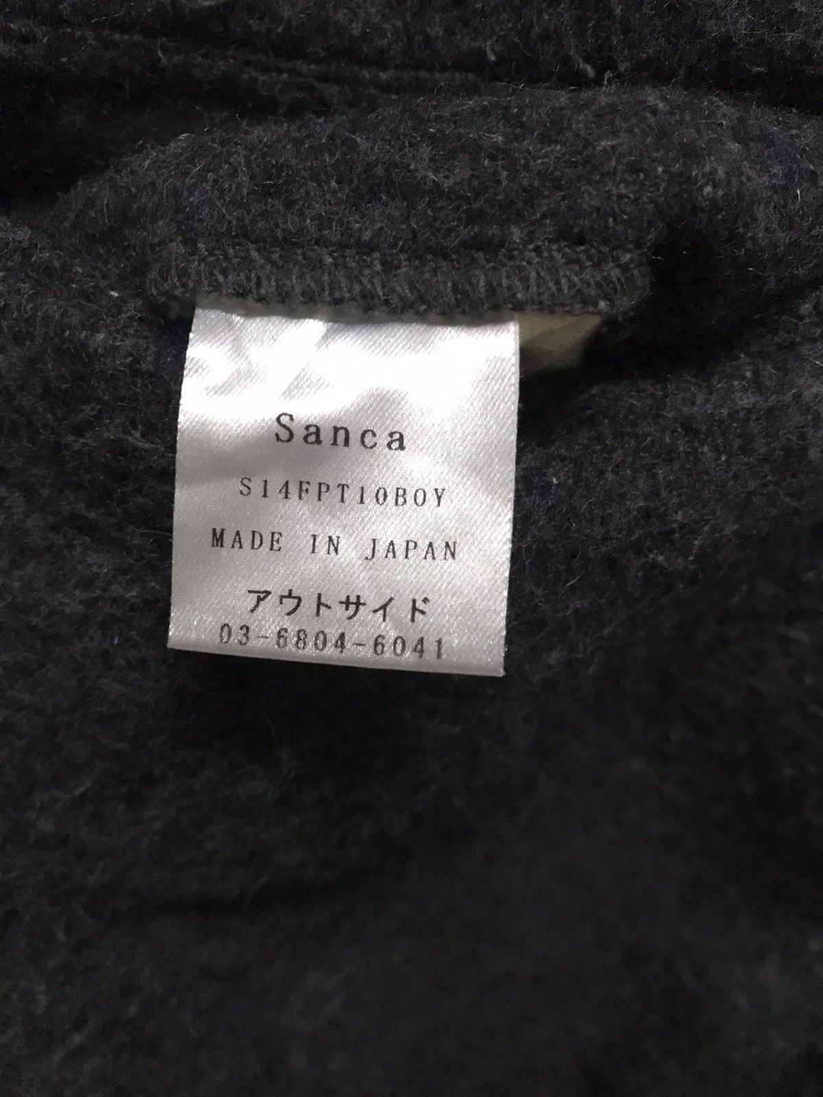 Japanese Brand × Sanca Sanca button fly wool pant stretch Size US 32 / EU 48 - 8 Thumbnail