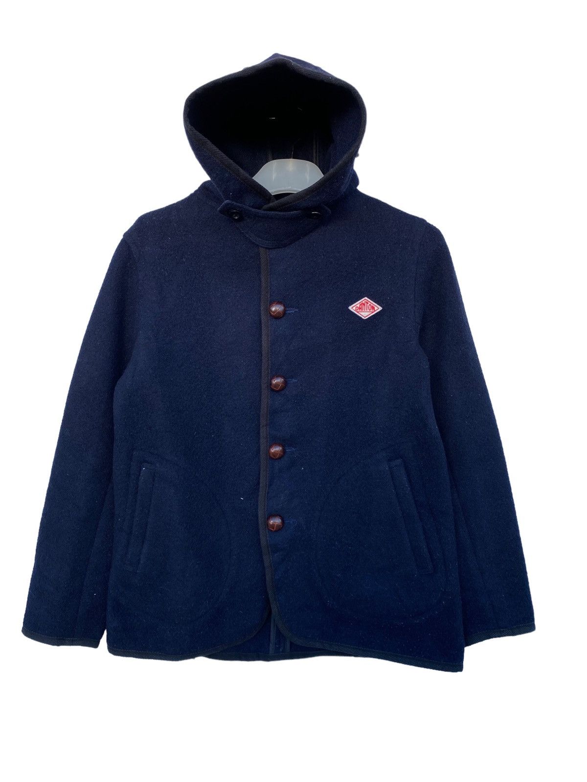 Danton Danton 17aw Wool Mossa Hooded Single Jacket Size S / US 4 / IT 40 - 1 Thumbnail