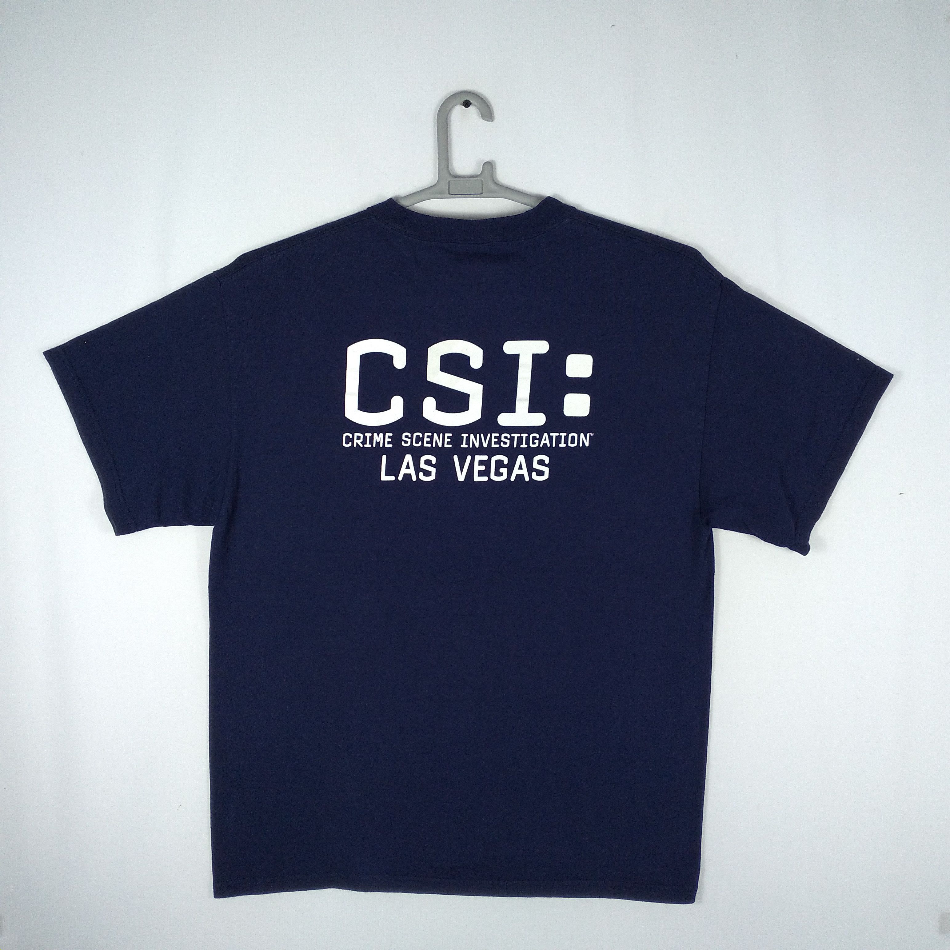 Vintage CSI Las Vegas American Television Series Promo Tee