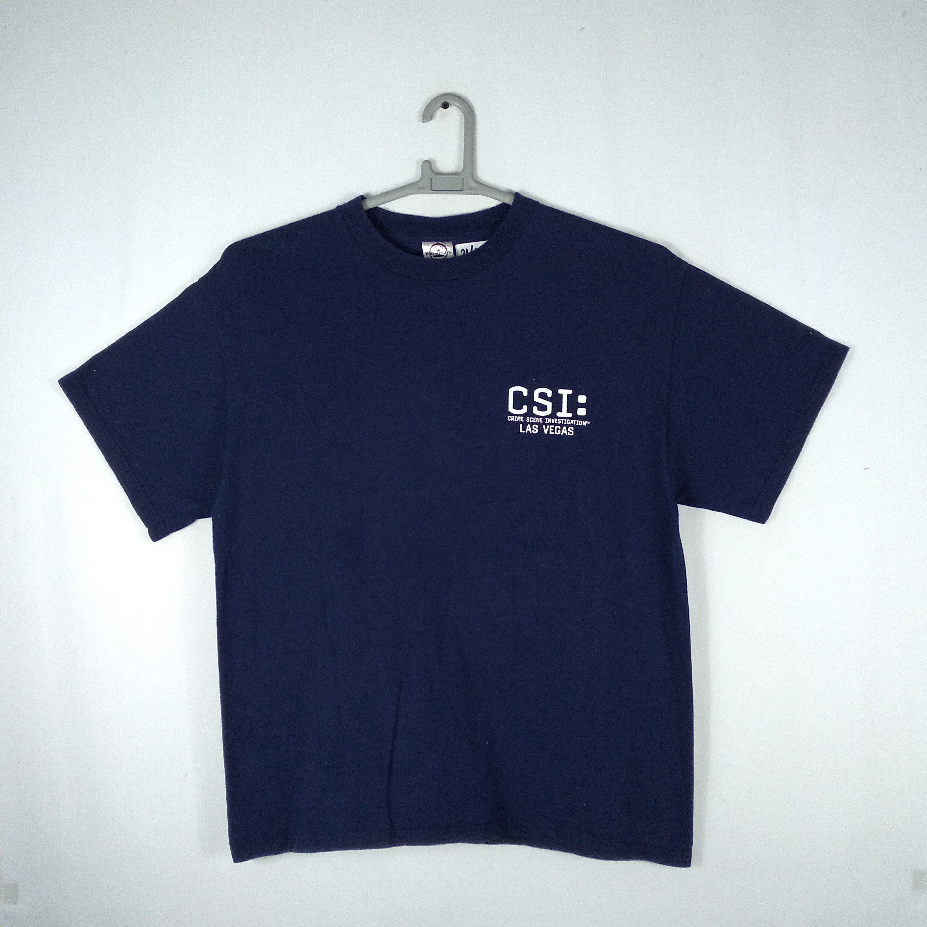 Vintage Vintage CSI Las Vegas American Television Series Promo Tee Size US L / EU 52-54 / 3 - 2 Thumbnail